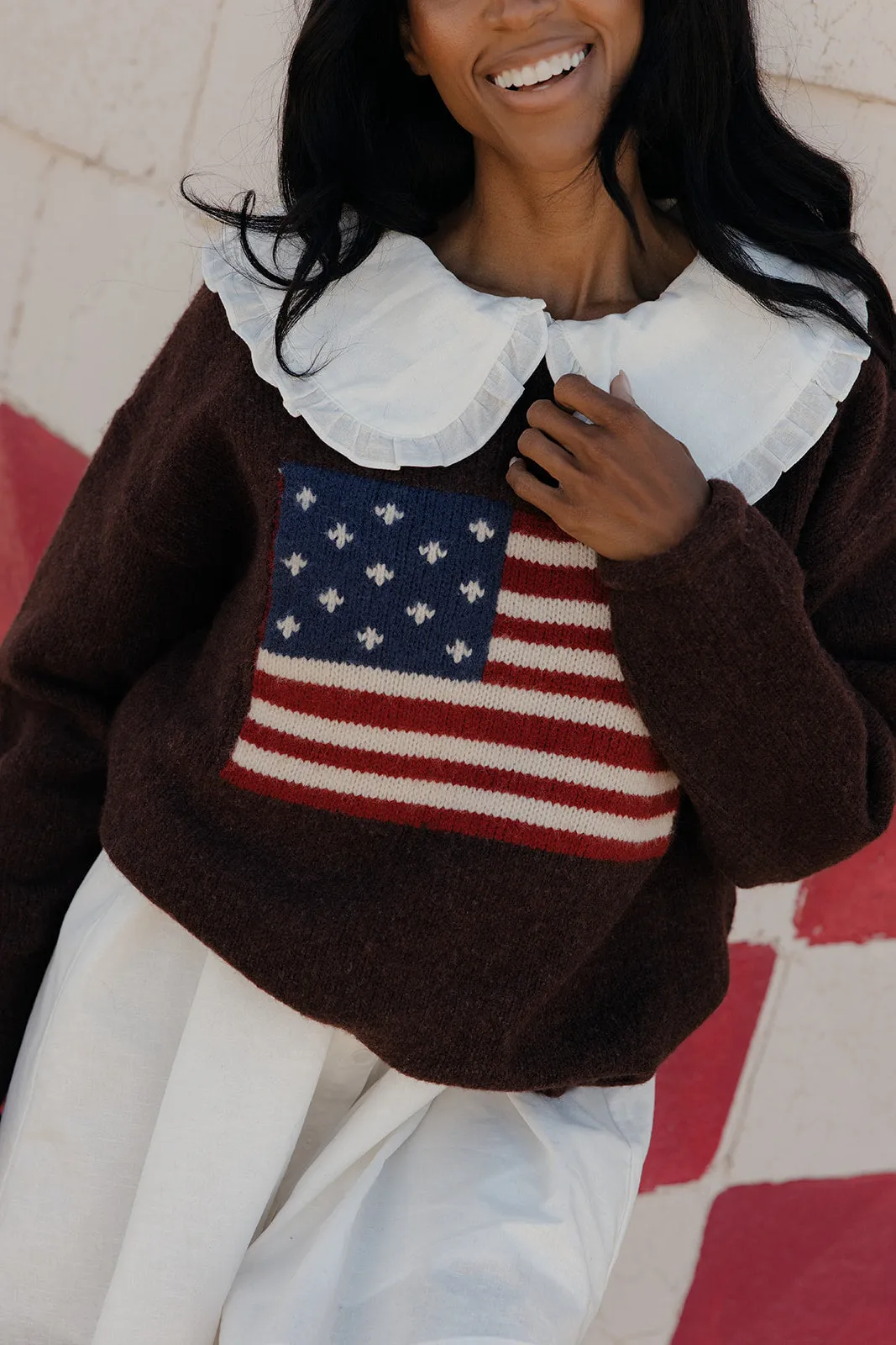 Star Spangled Sweater sold by Roolee product image thumbnail 3