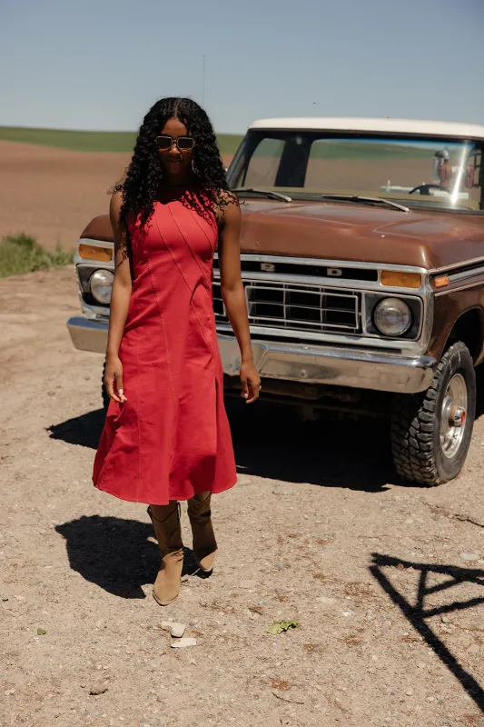 Vintage Sparkler Midi Dress made by Polagram