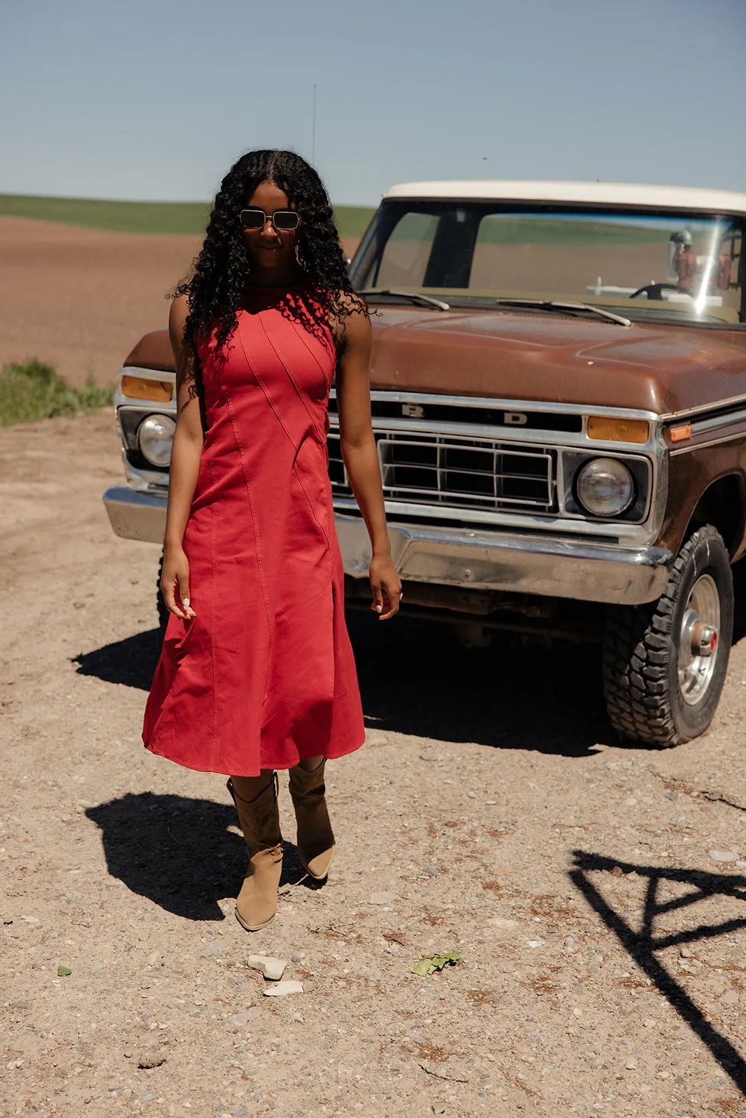 Vintage Sparkler Midi Dress sold by Roolee