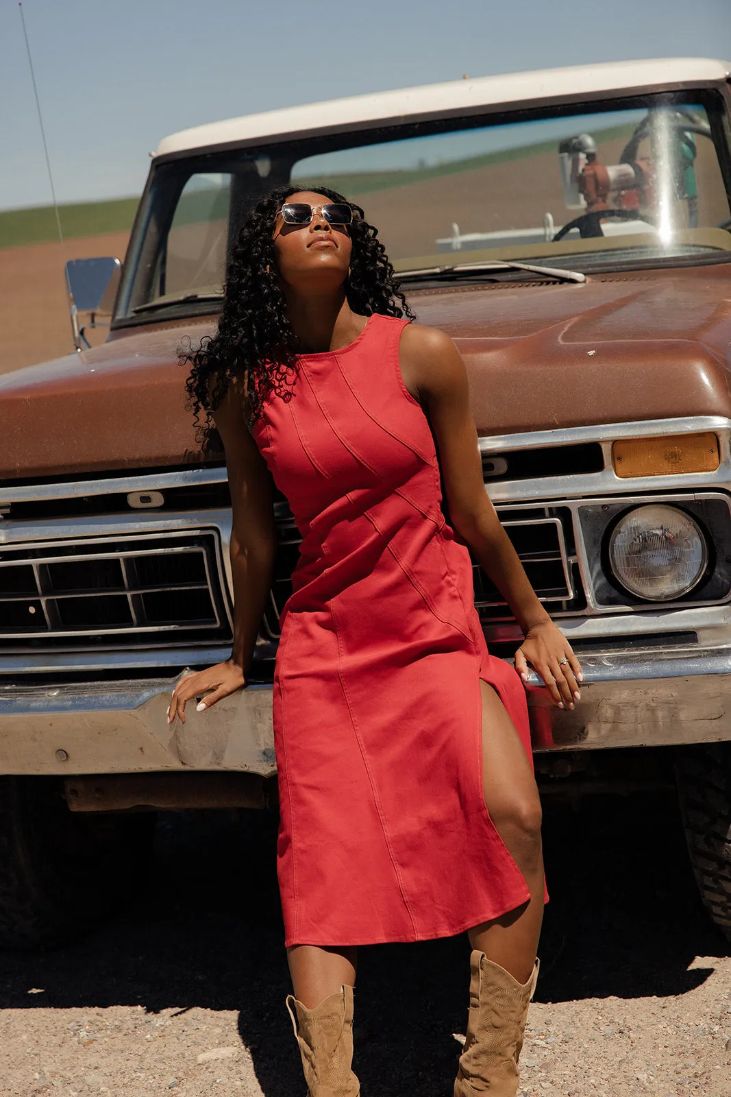 Vintage Sparkler Midi Dress sold by Roolee product image thumbnail 3