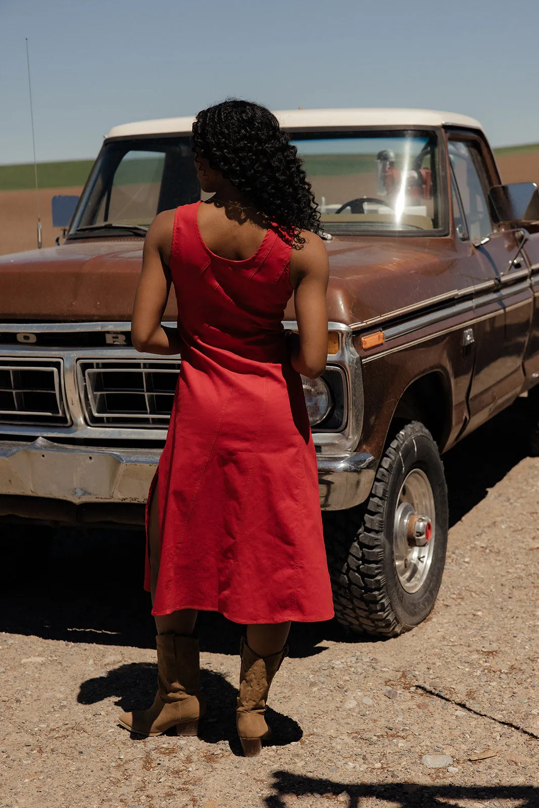 Vintage Sparkler Midi Dress sold by Roolee product image thumbnail 4