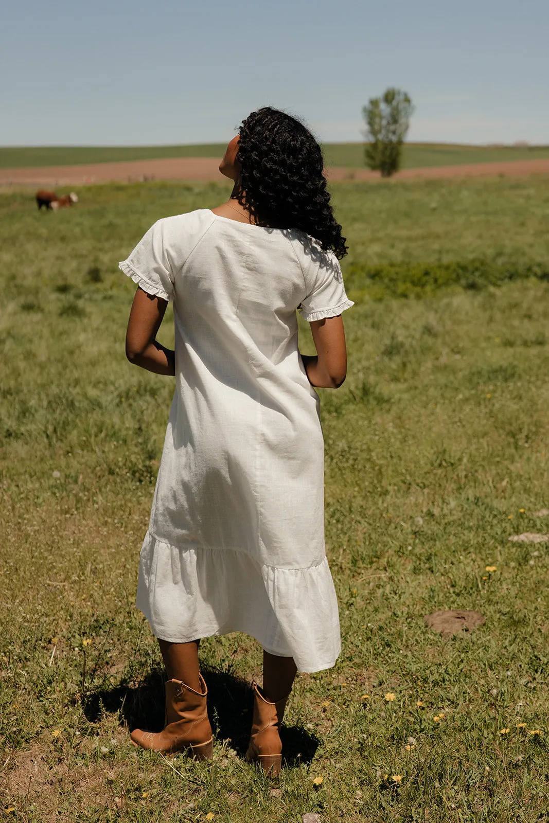 Firefly Button Dress sold by Roolee product image thumbnail 5