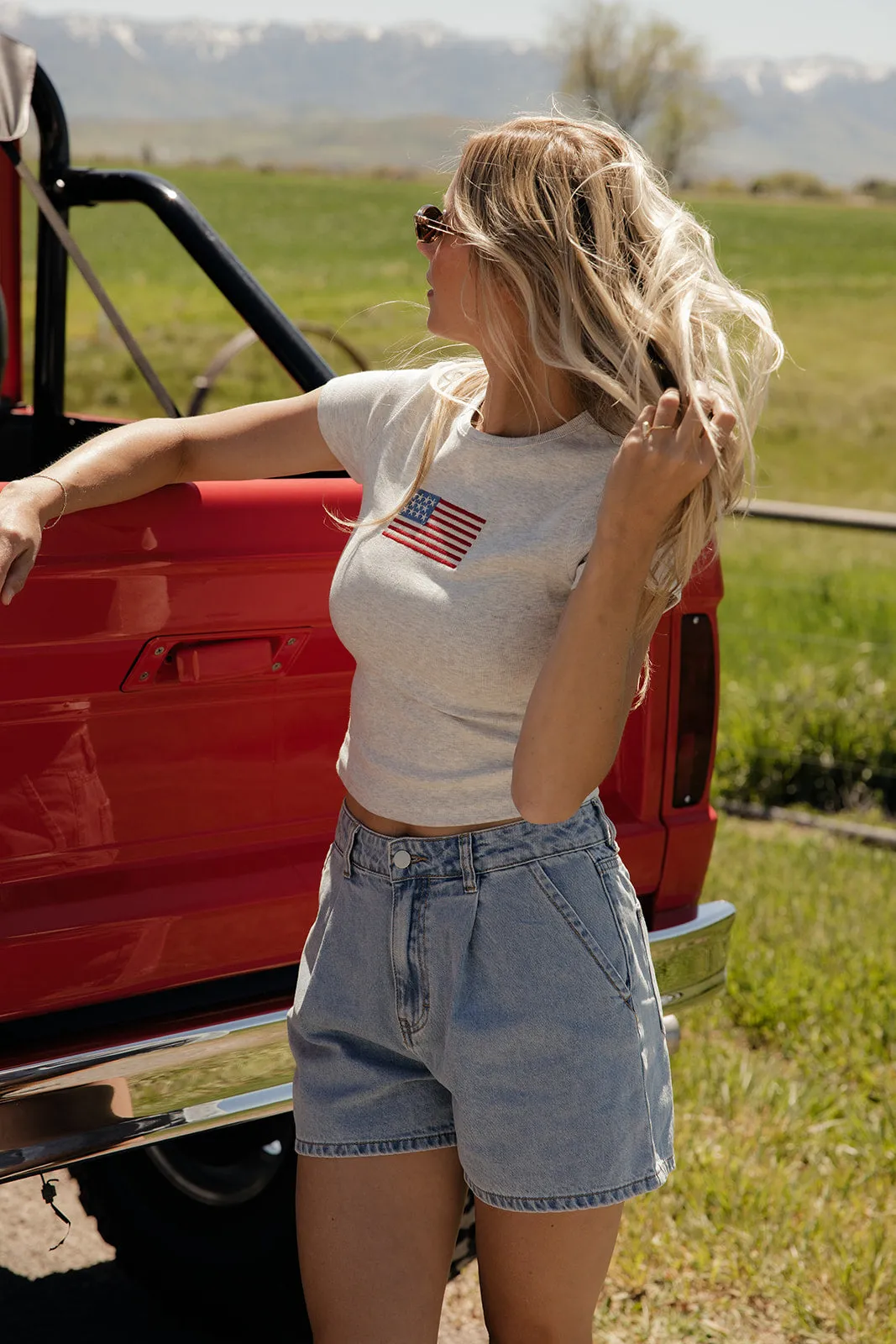 Home Sweet USA Tee sold by Roolee product image thumbnail 2