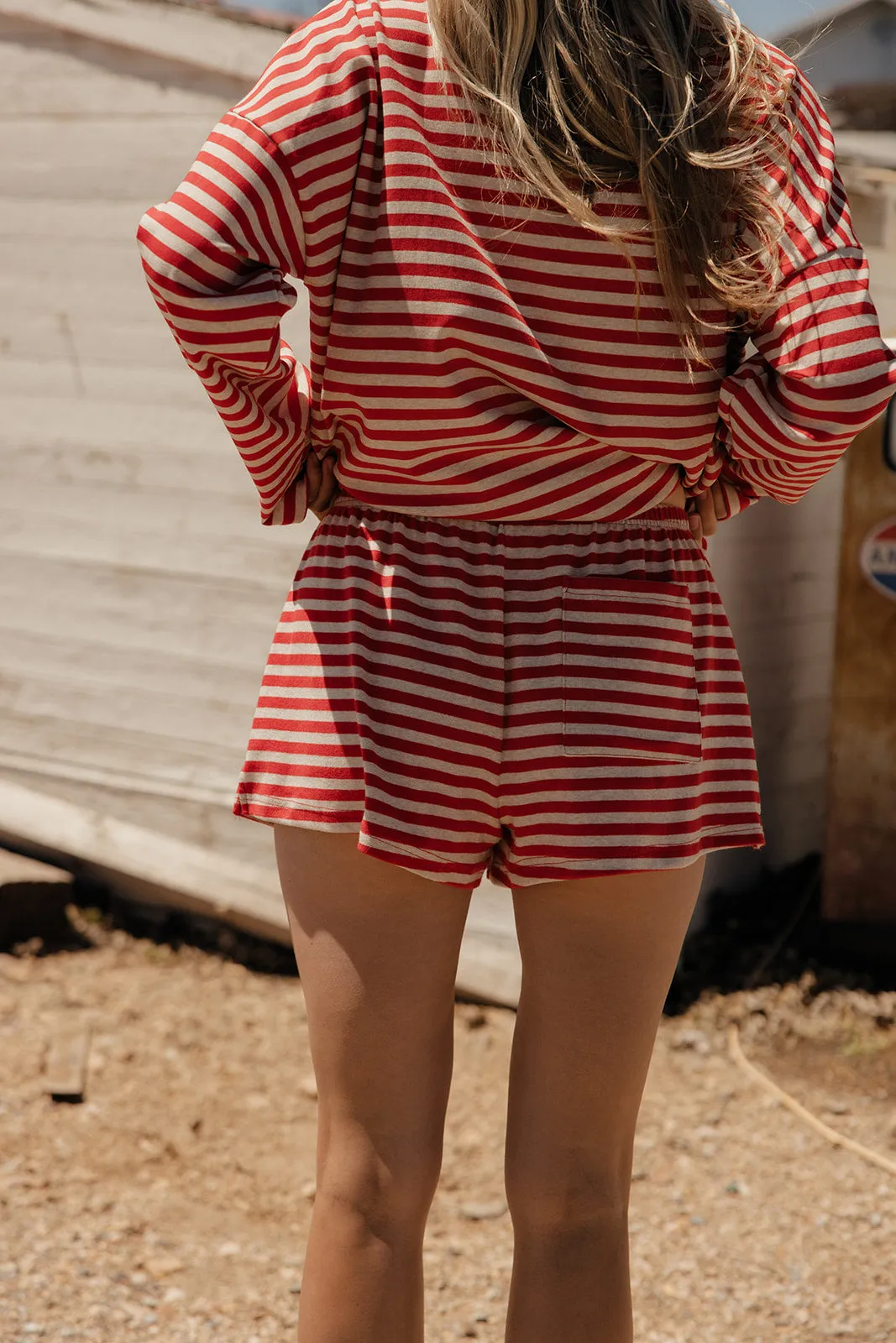 Liberty Lane Stripe Shorts sold by Roolee product image thumbnail 3