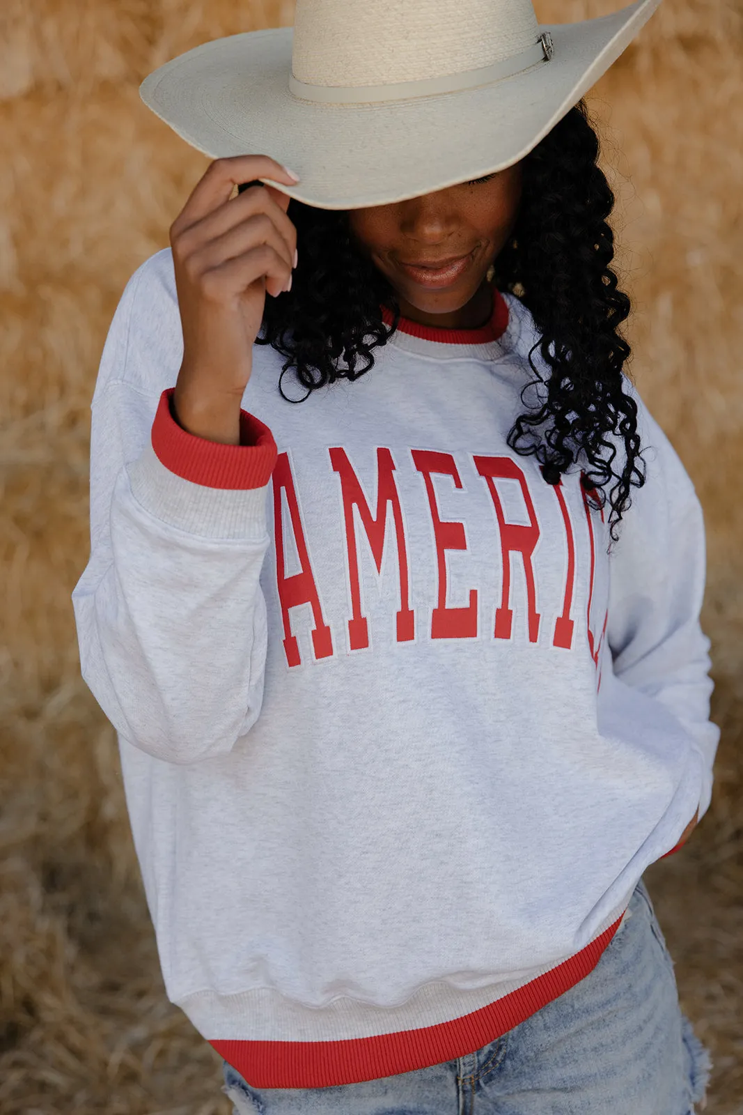 America Graphic Pullover sold by Roolee product image thumbnail 5