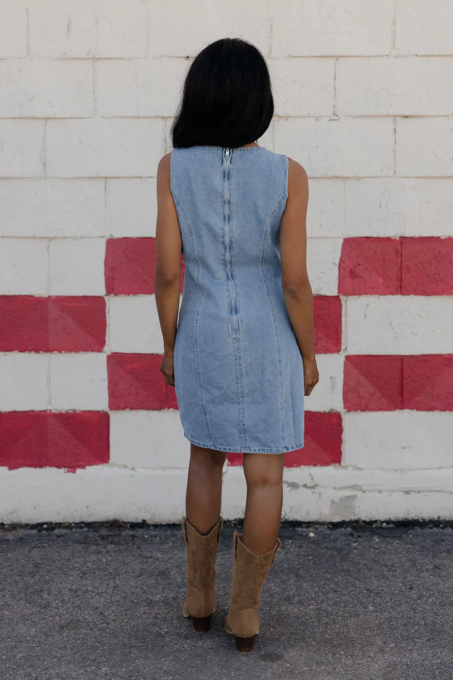 The Blue Hour Mini Dress sold by Roolee product image thumbnail 5