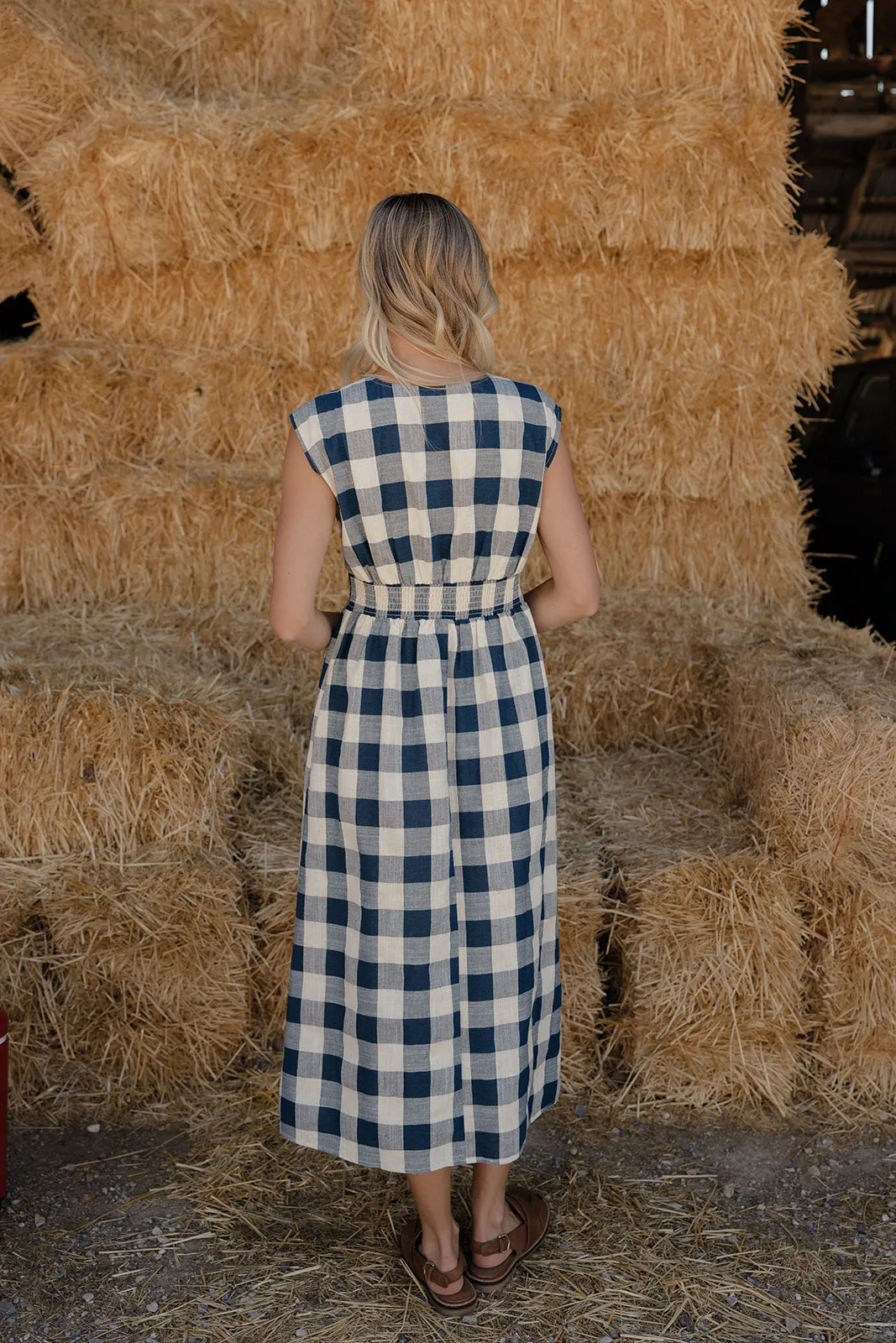 Starry Nights Plaid Midi sold by Roolee product image thumbnail 4