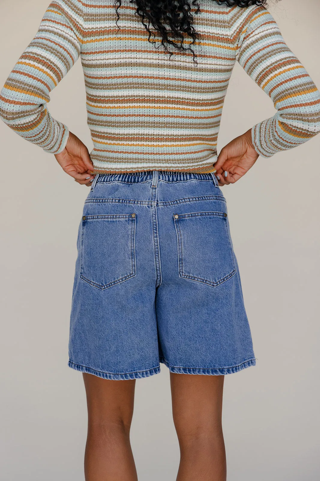 Country Roads Denim Shorts sold by Roolee product image thumbnail 3