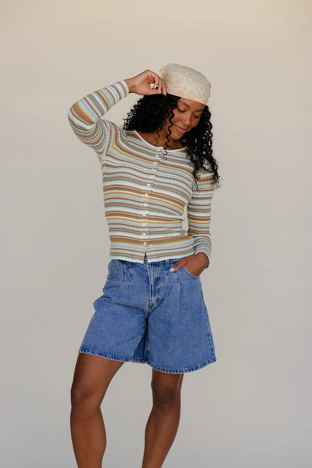 Country Roads Denim Shorts sold by Roolee product image thumbnail 4