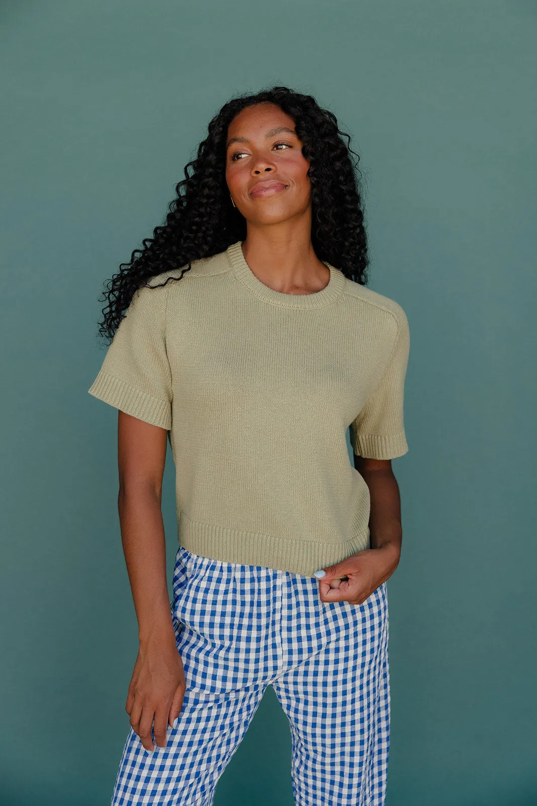 Meadow Short Sleeve Sweater sold by Roolee product image thumbnail 3