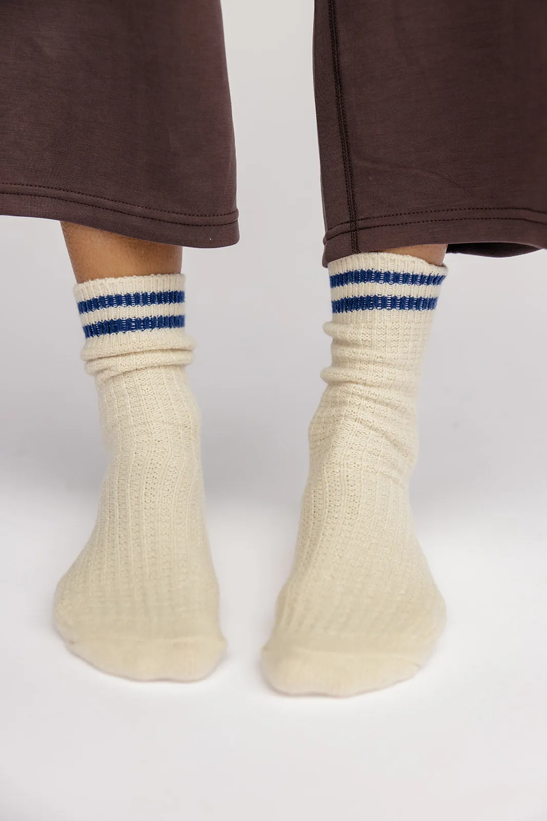 Free People Jackson Cozy Stripe Socks sold by Roolee product image thumbnail 4