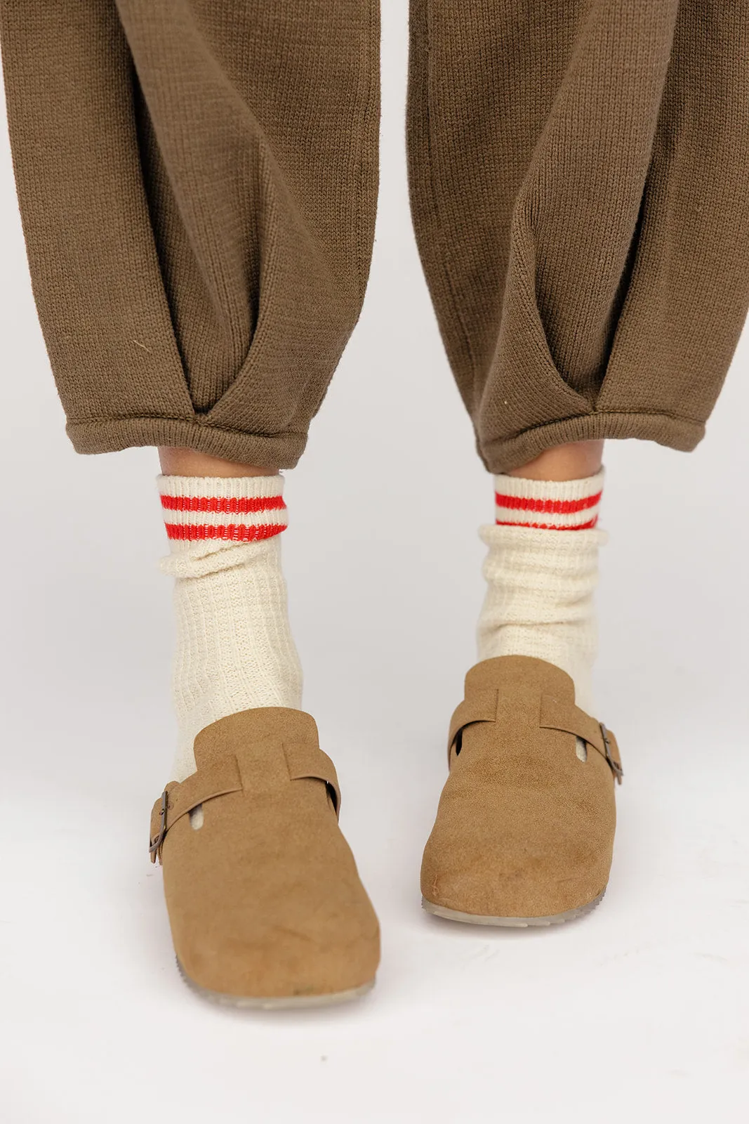 Free People Jackson Cozy Stripe Socks sold by Roolee product image thumbnail 3
