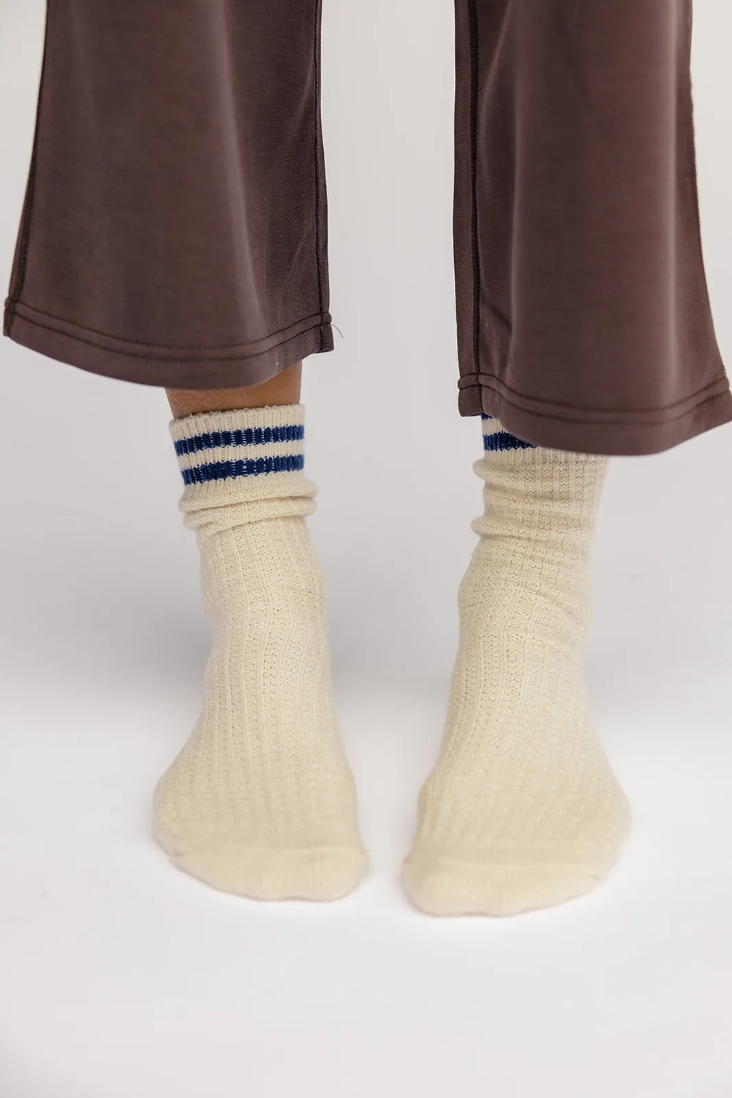 Free People Jackson Cozy Stripe Socks sold by Roolee product image thumbnail 5