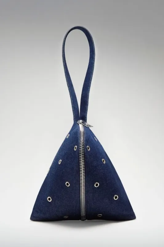 SAC FORTUNE COOKIE DENIM BLEU made by Roseanna