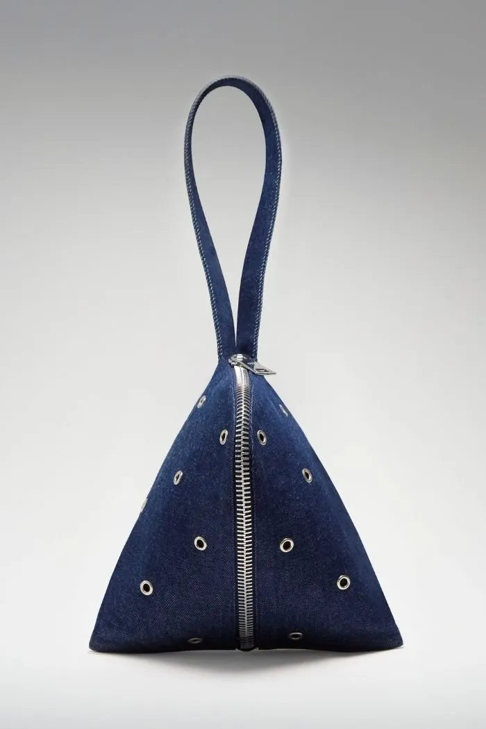 SAC FORTUNE COOKIE DENIM BLEU sold by Roseanna