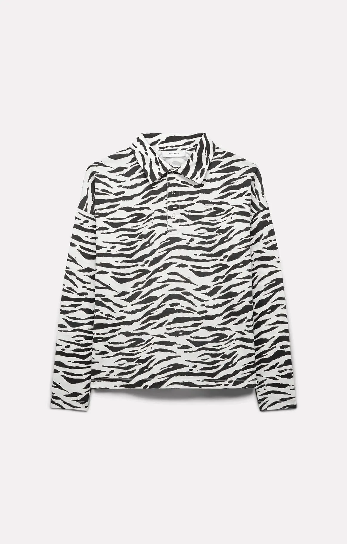 POLO EN PIQUÉ DE COTON ZEBRA sold by Roseanna