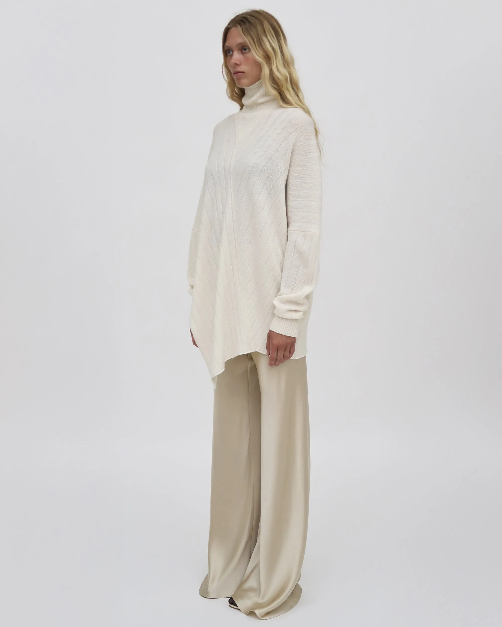 RIB PANELED TURTLENECK sold by Rosetta Getty product image thumbnail 3