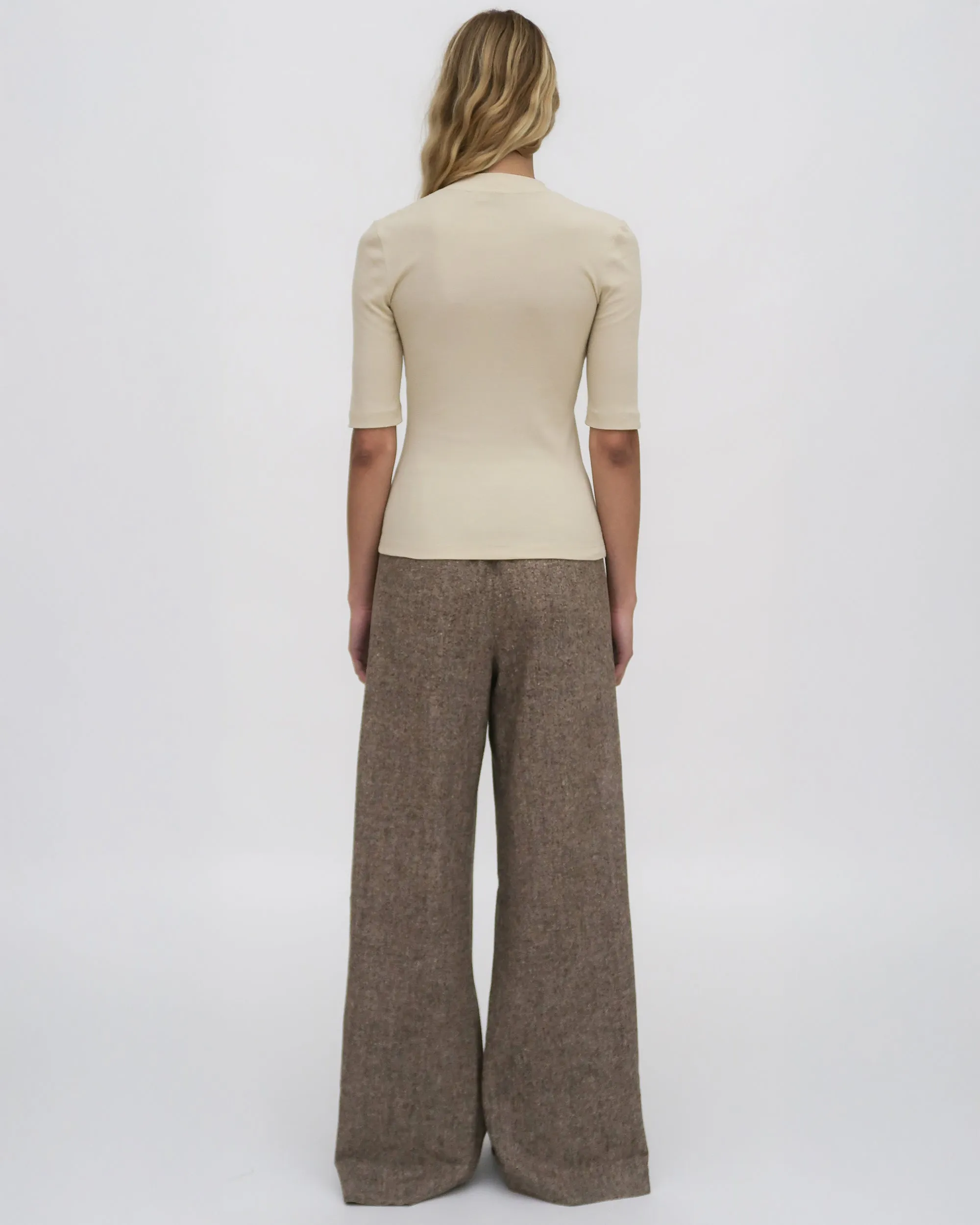 CROPPED SLEEVE T-SHIRT sold by Rosetta Getty product image thumbnail 4