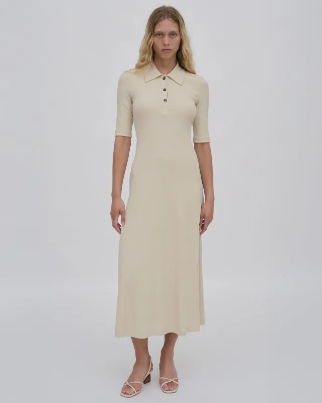 POLO T-SHIRT DRESS made by Rosetta Getty