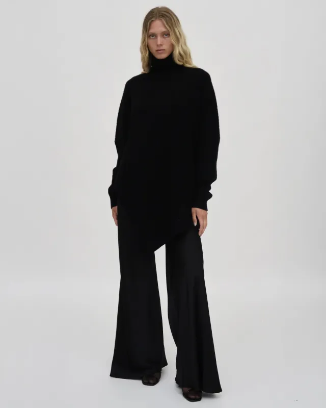 RIB PANELED TURTLENECK sold by Rosetta Getty