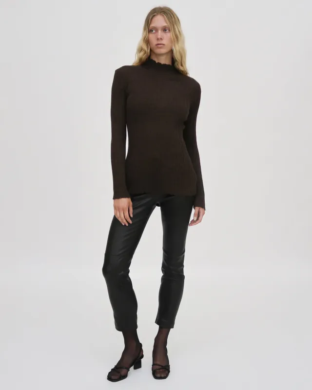 PLISSE TURTLENECK sold by Rosetta Getty