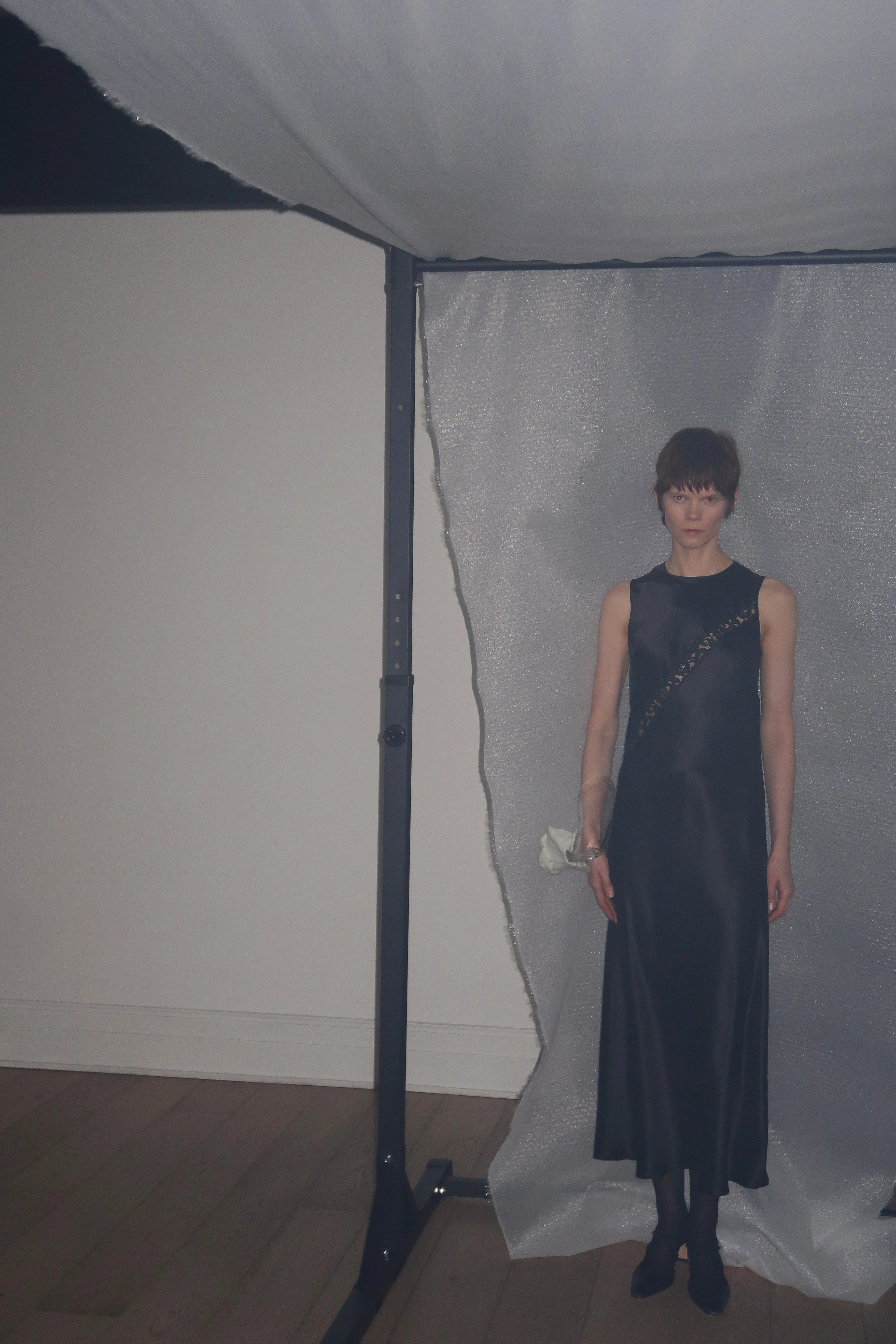 BIAS LACE PANEL DRESS sold by Rosetta Getty product image thumbnail 2