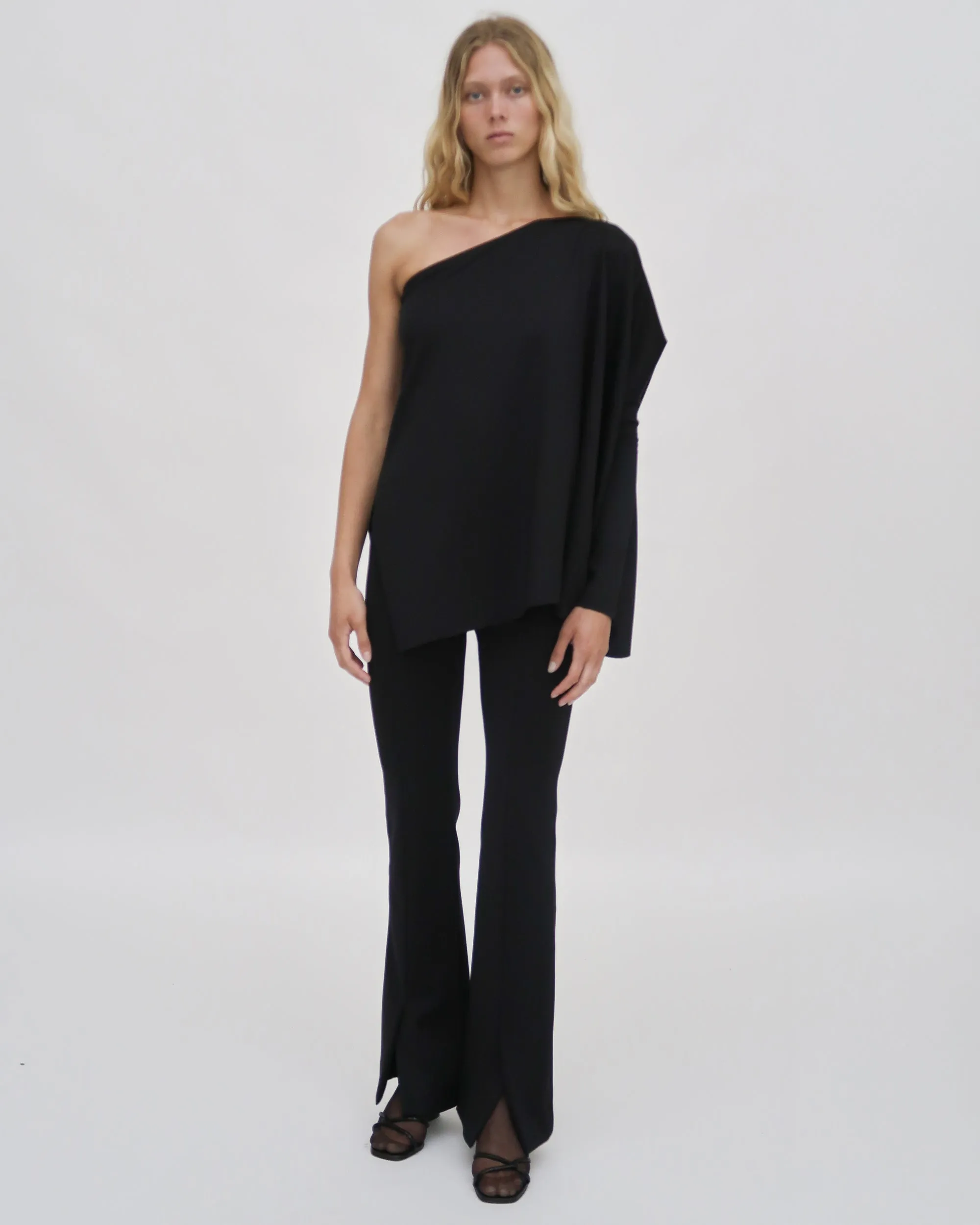 ONE SHOULDER CAFTAN TOP sold by Rosetta Getty