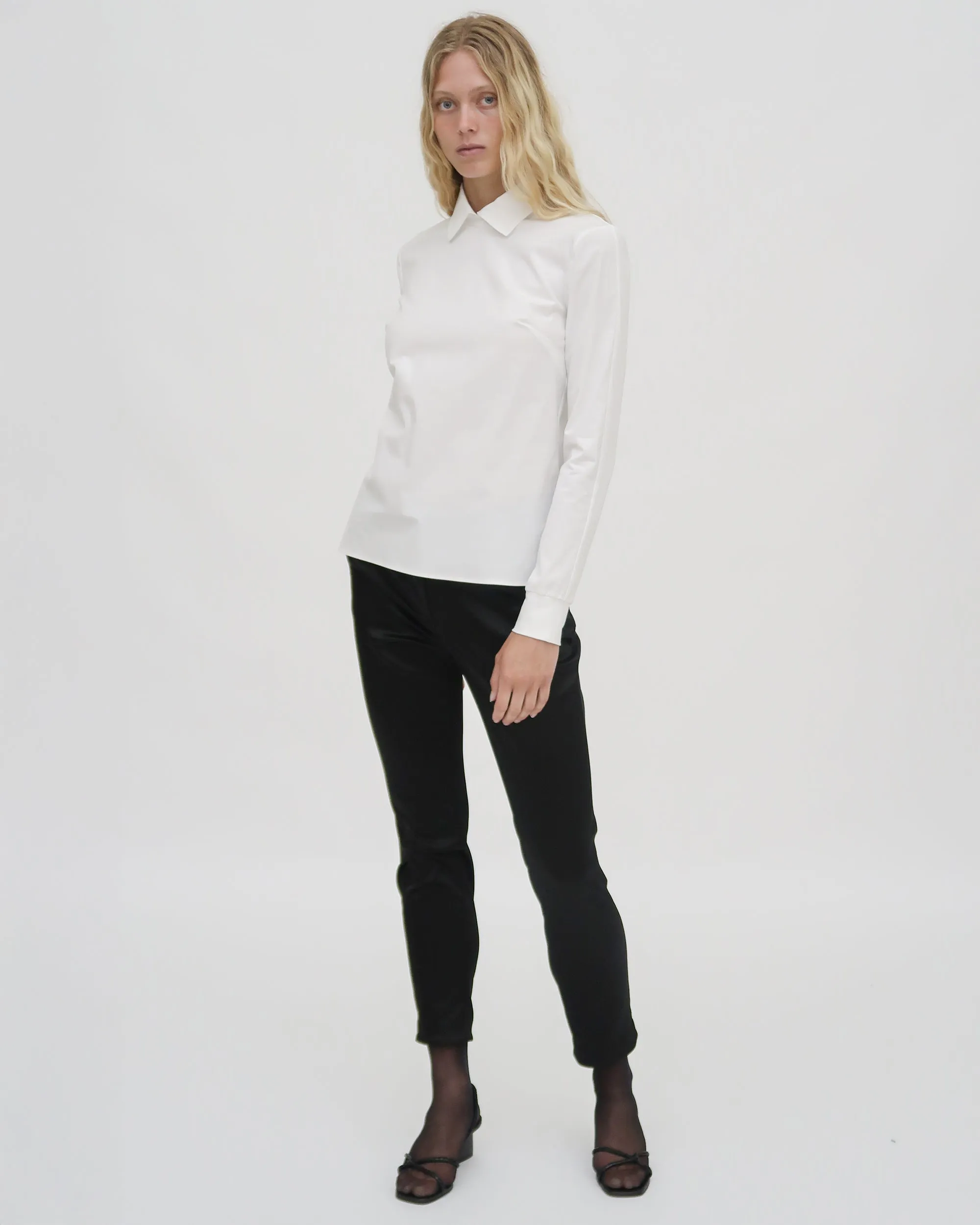 MOCK SHIRT COMBO T-SHIRT sold by Rosetta Getty