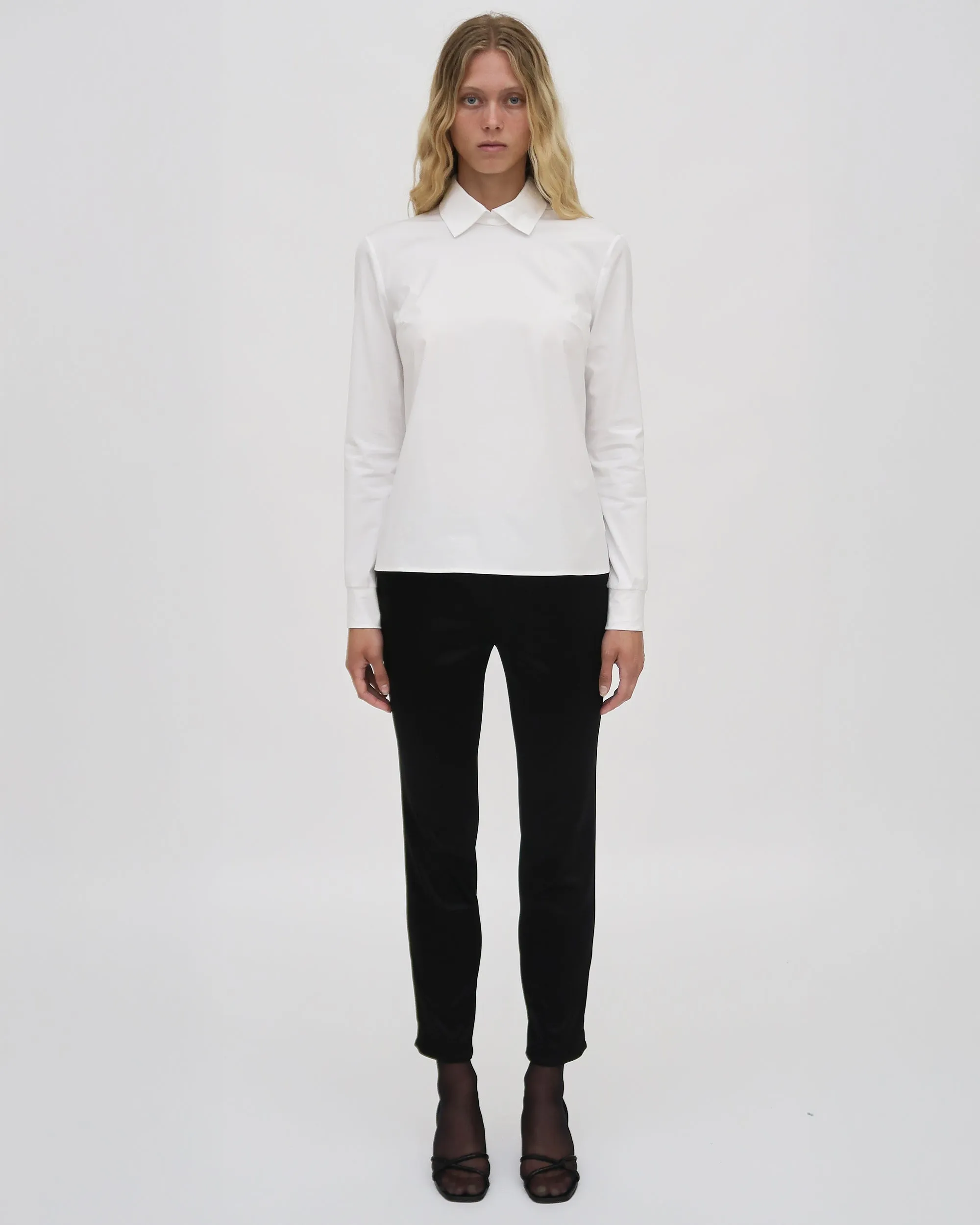 MOCK SHIRT COMBO T-SHIRT sold by Rosetta Getty product image thumbnail 3