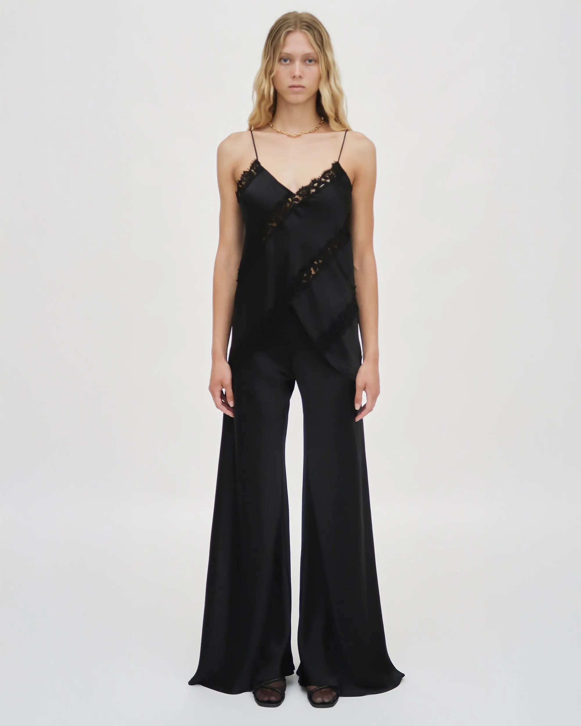 BIAS CUT WIDE LEG PANT sold by Rosetta Getty product image thumbnail 2