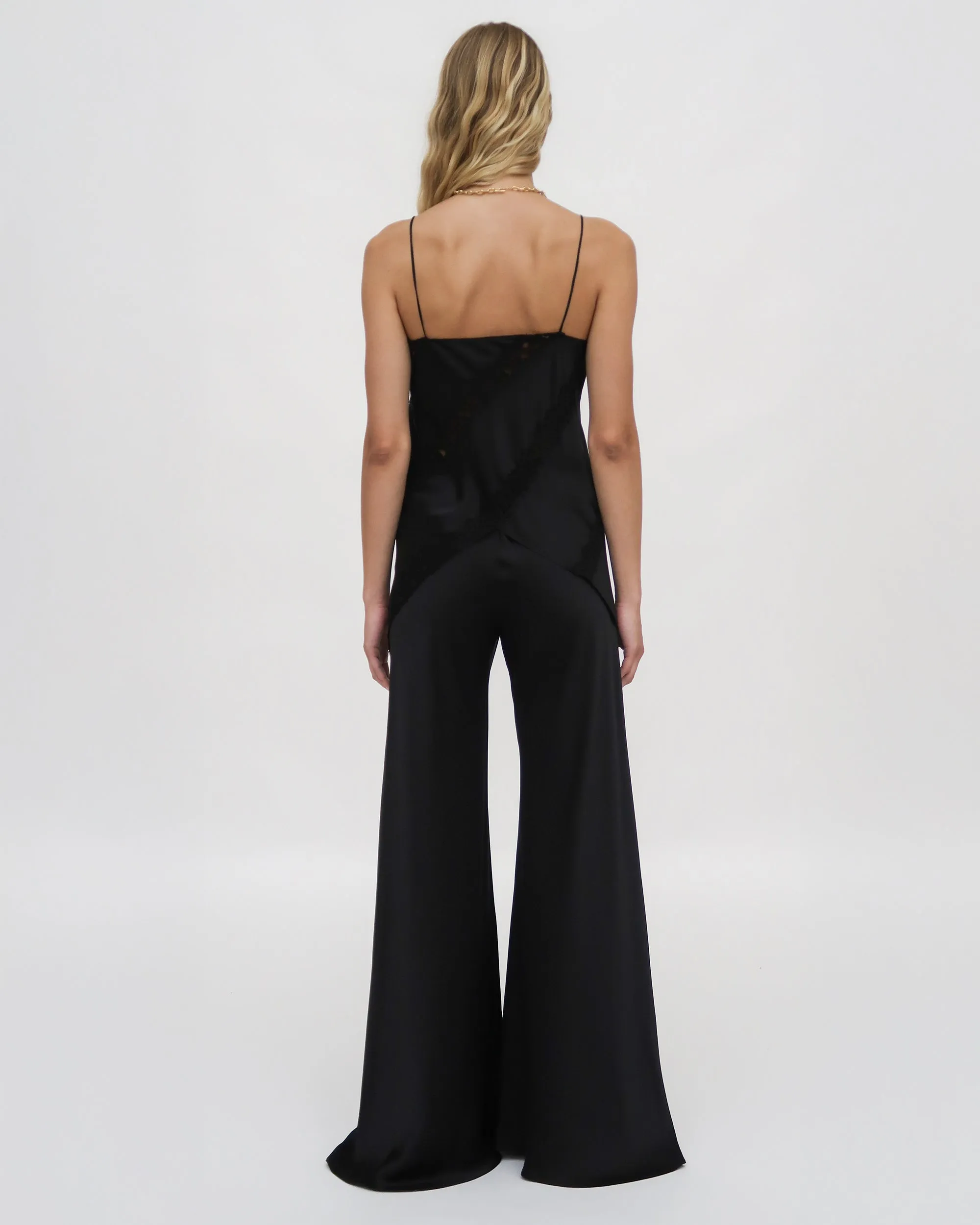 BIAS CUT WIDE LEG PANT sold by Rosetta Getty product image thumbnail 4