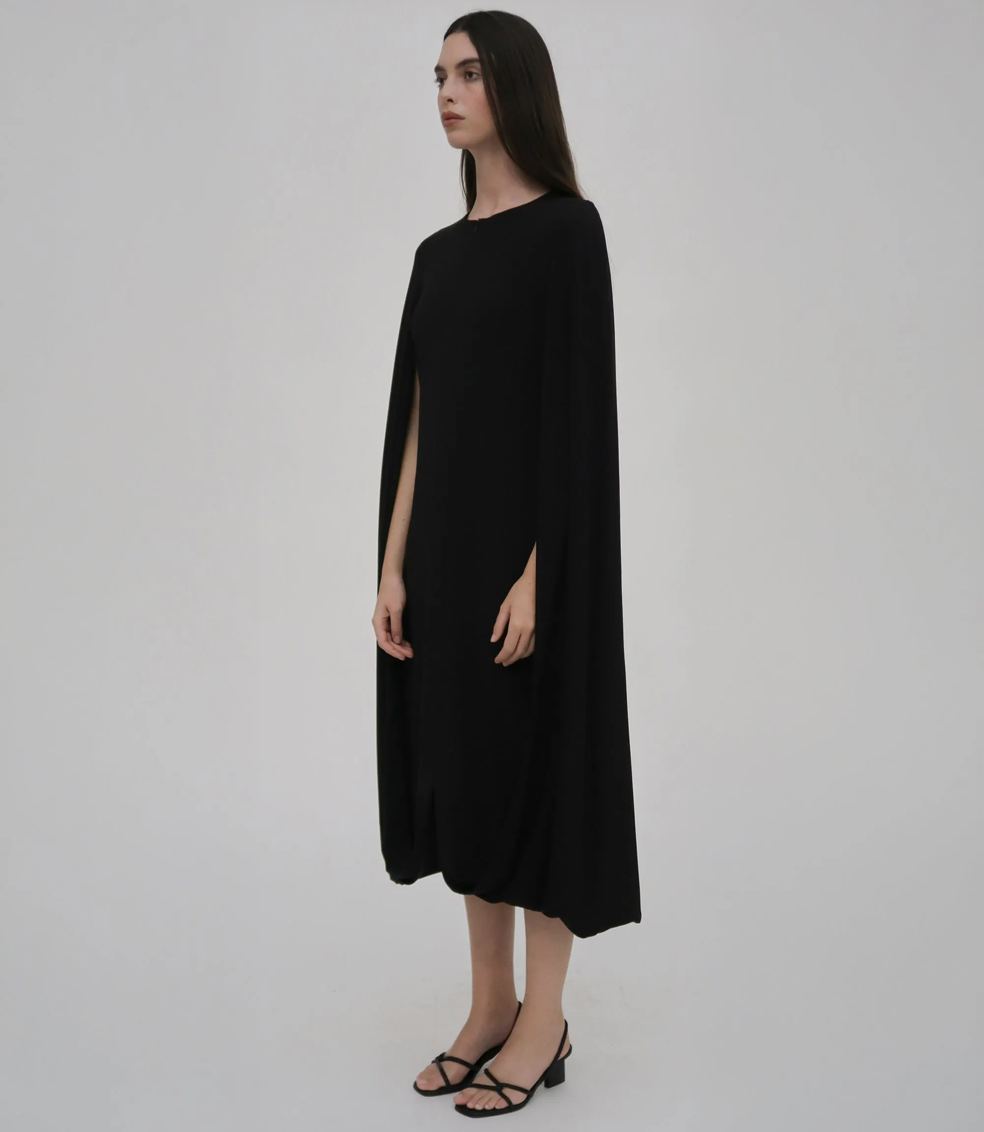 FOLD CAPE DRESS sold by Rosetta Getty product image thumbnail 2