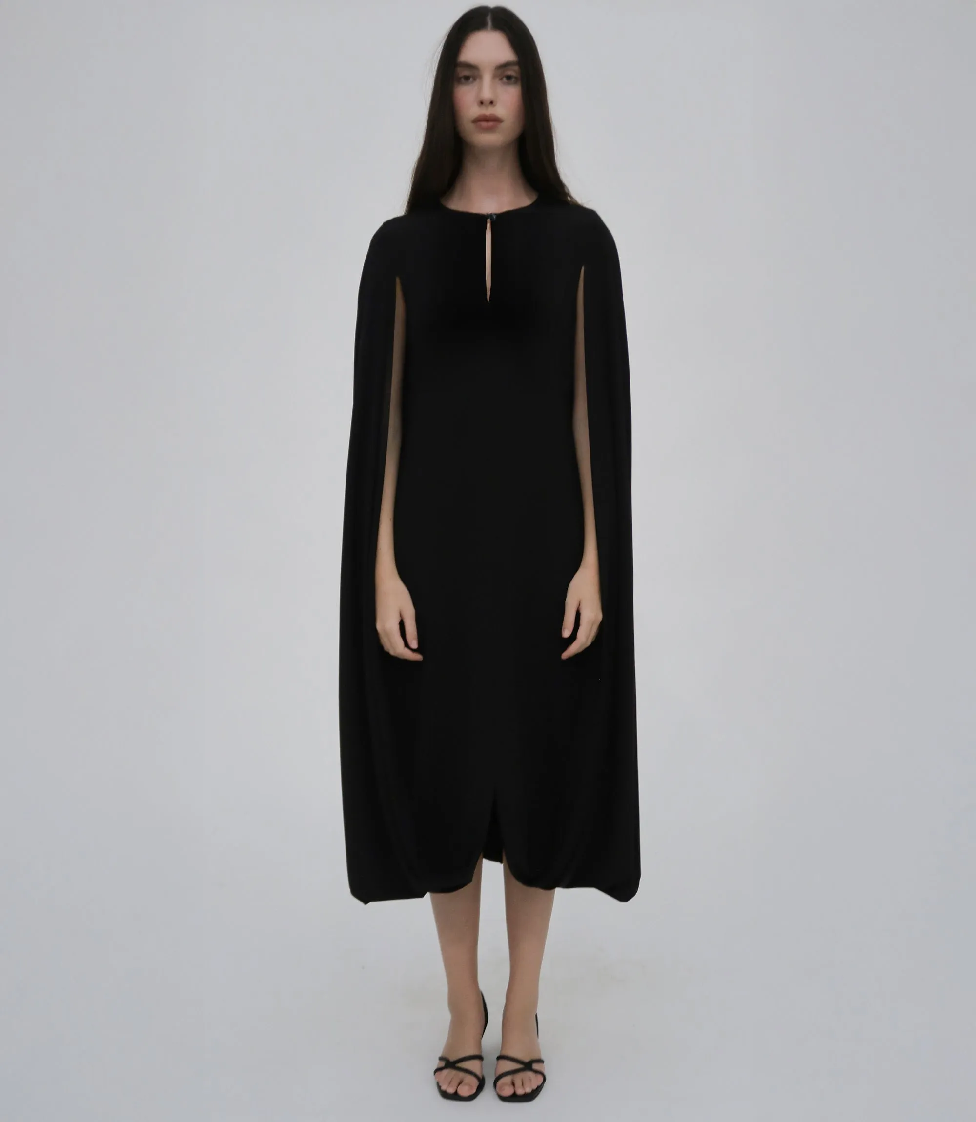 FOLD CAPE DRESS sold by Rosetta Getty