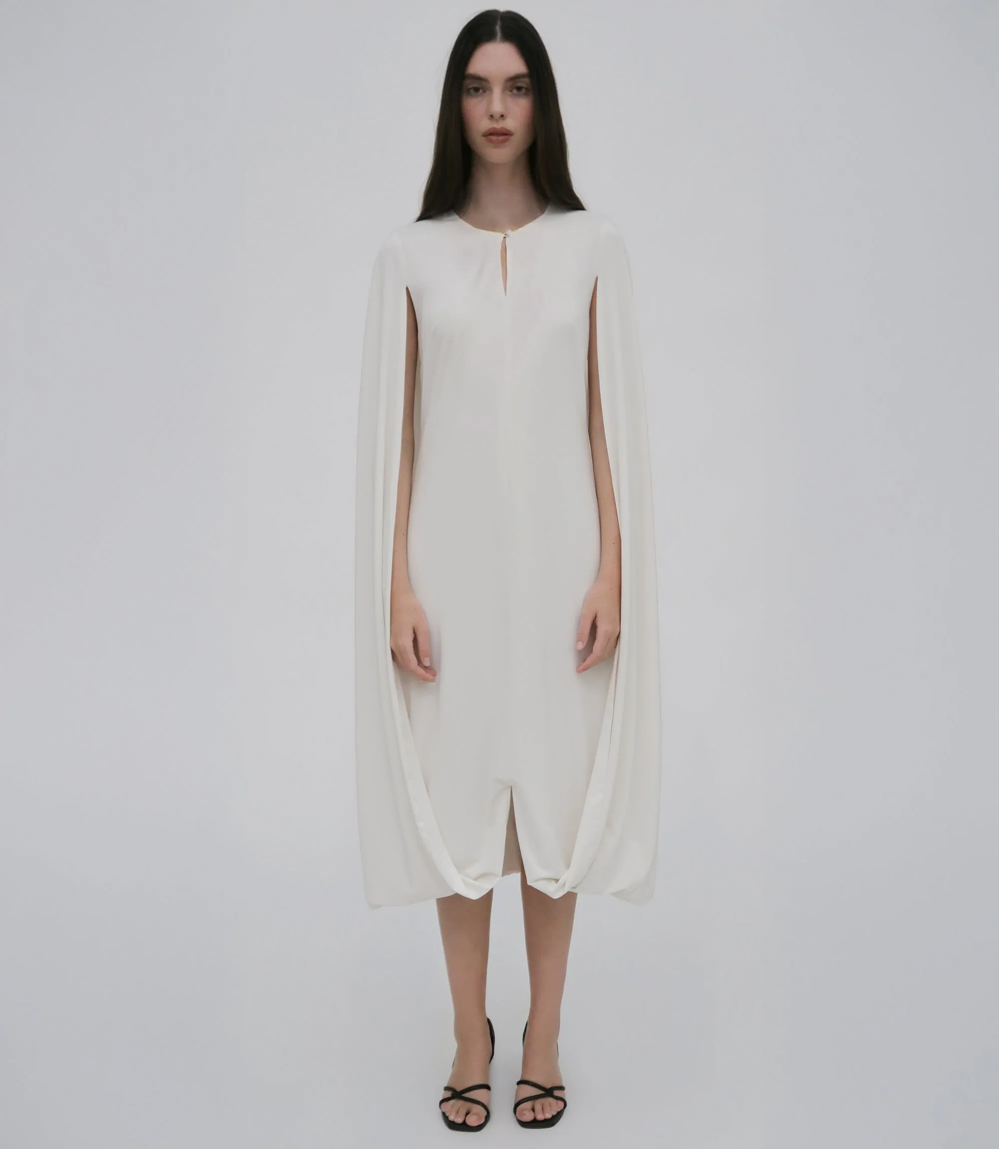 FOLD CAPE DRESS sold by Rosetta Getty