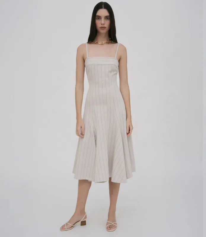 FITTED GODET DRESS sold by Rosetta Getty