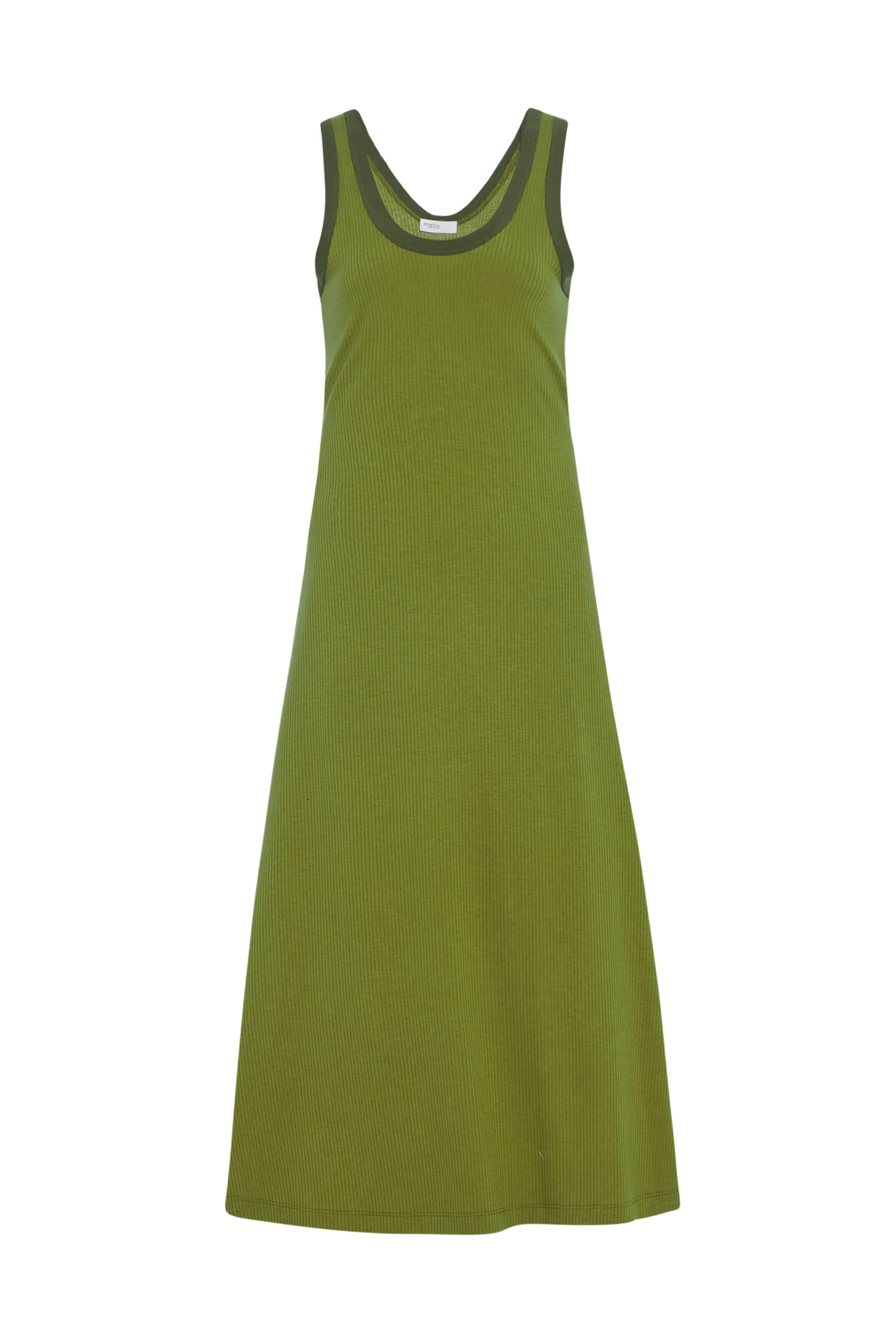CONTRAST RIB TANK DRESS sold by Rosetta Getty product image thumbnail 5