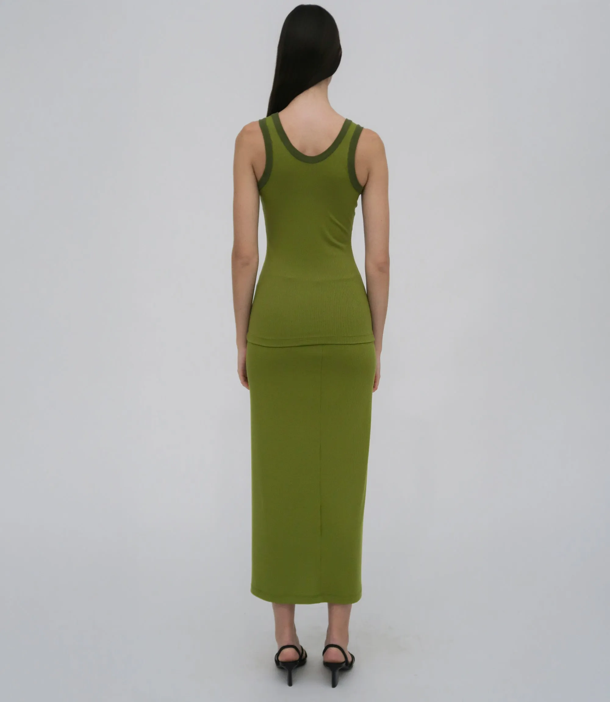 CONTRAST RIB T-TANK sold by Rosetta Getty product image thumbnail 3