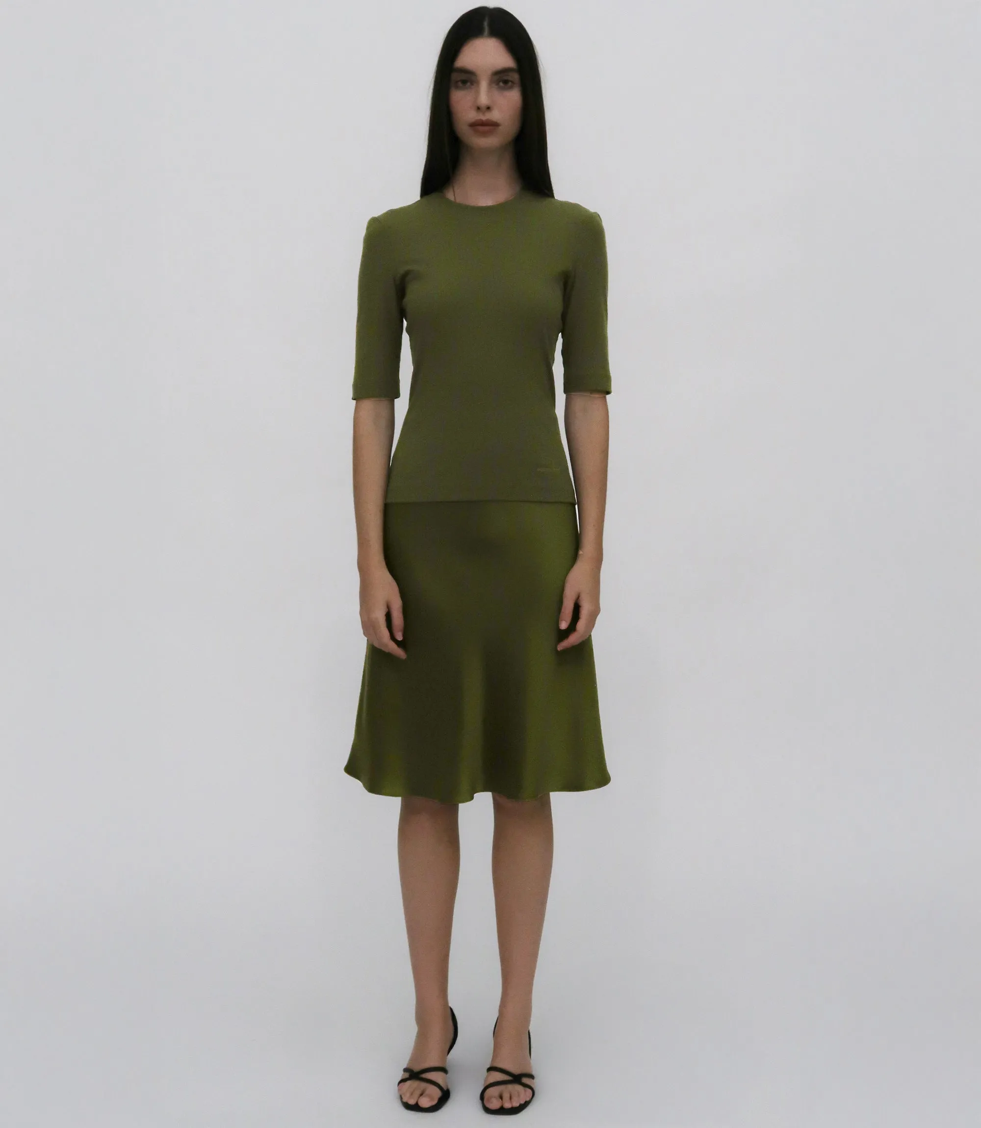 CROPPED SLEEVE T-SHIRT sold by Rosetta Getty product image thumbnail 2