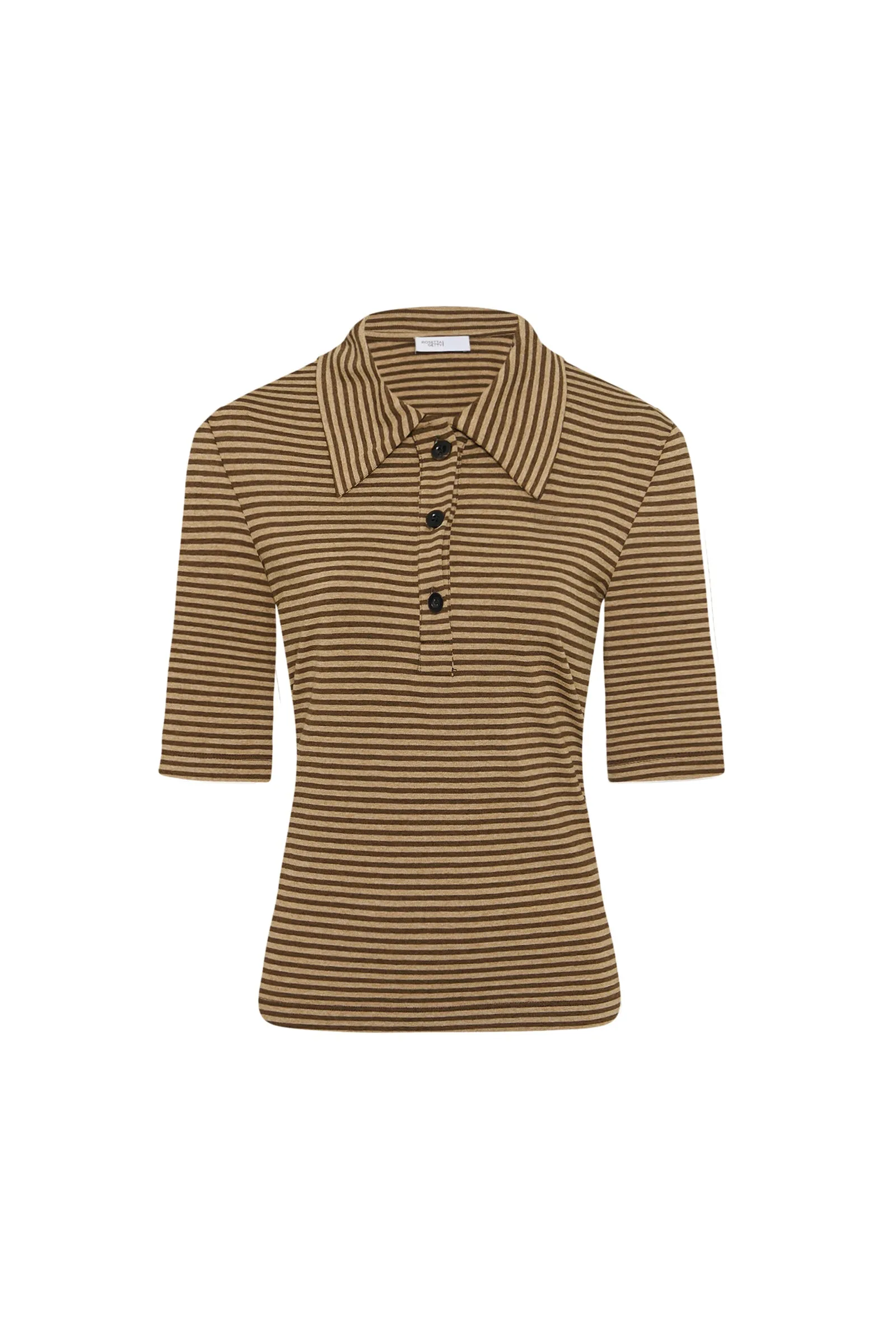 POLO T-SHIRT - STRIPE sold by Rosetta Getty product image thumbnail 4