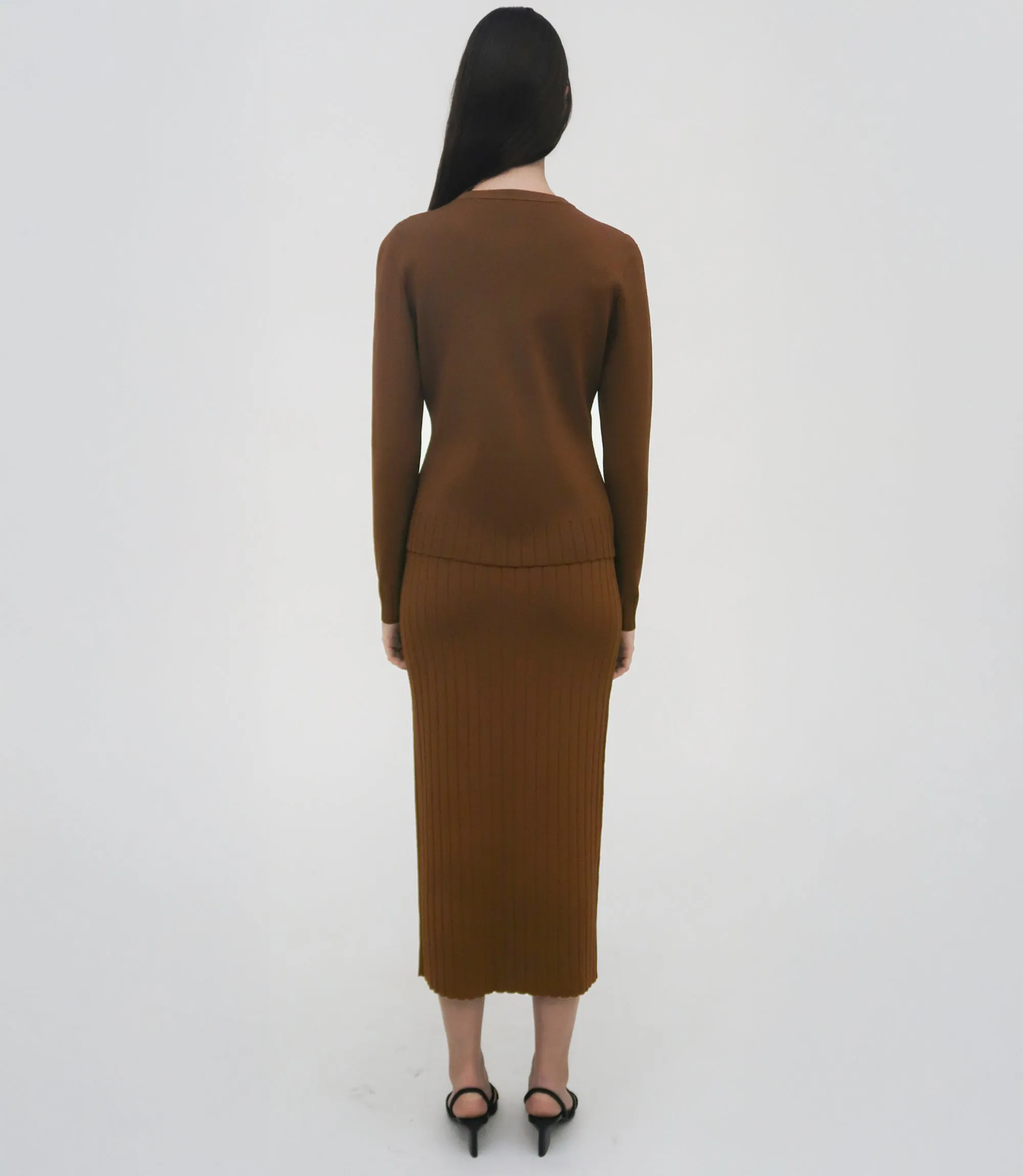 RIB CARDIGAN sold by Rosetta Getty product image thumbnail 4