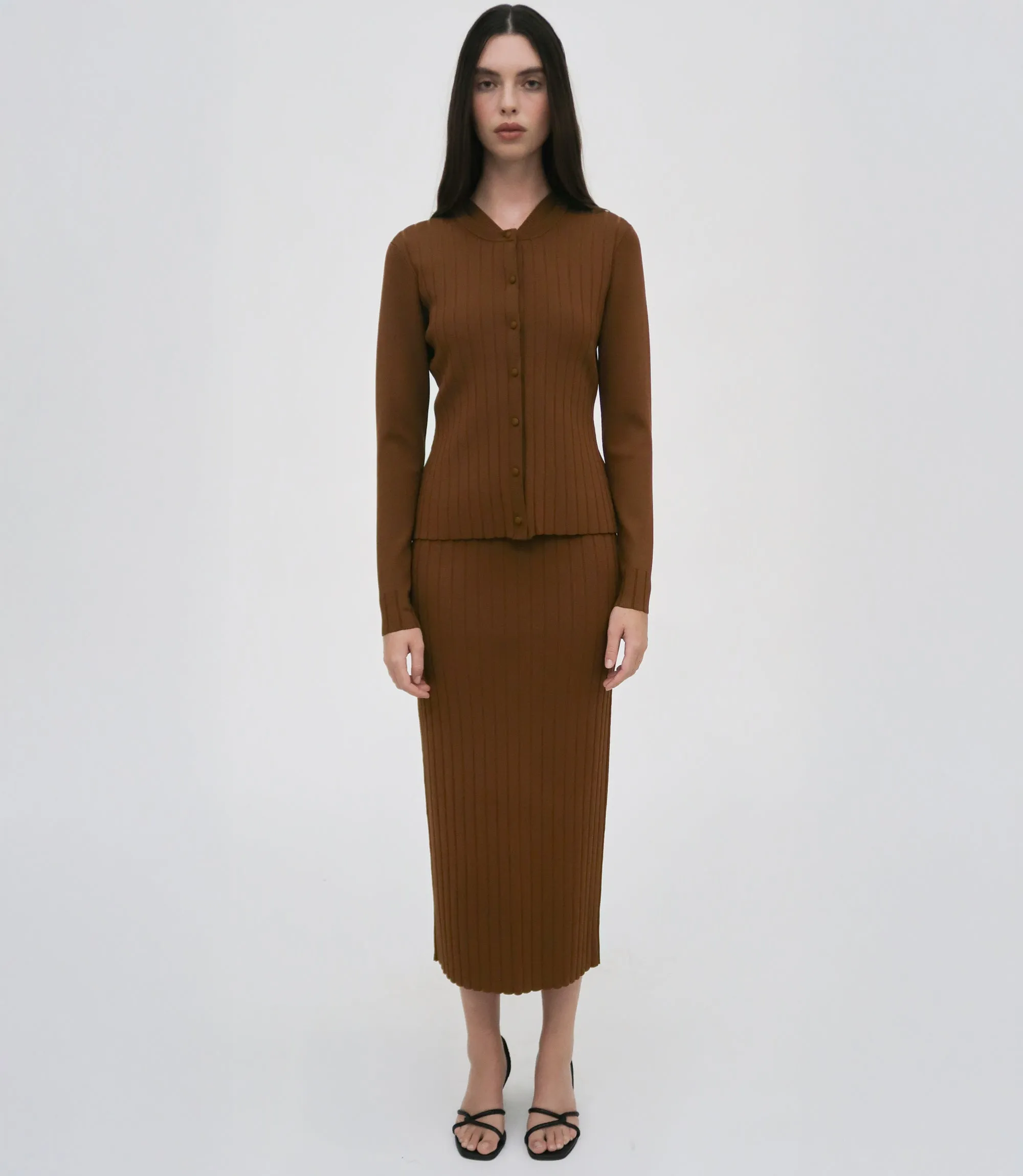 RIB CARDIGAN sold by Rosetta Getty product image thumbnail 2