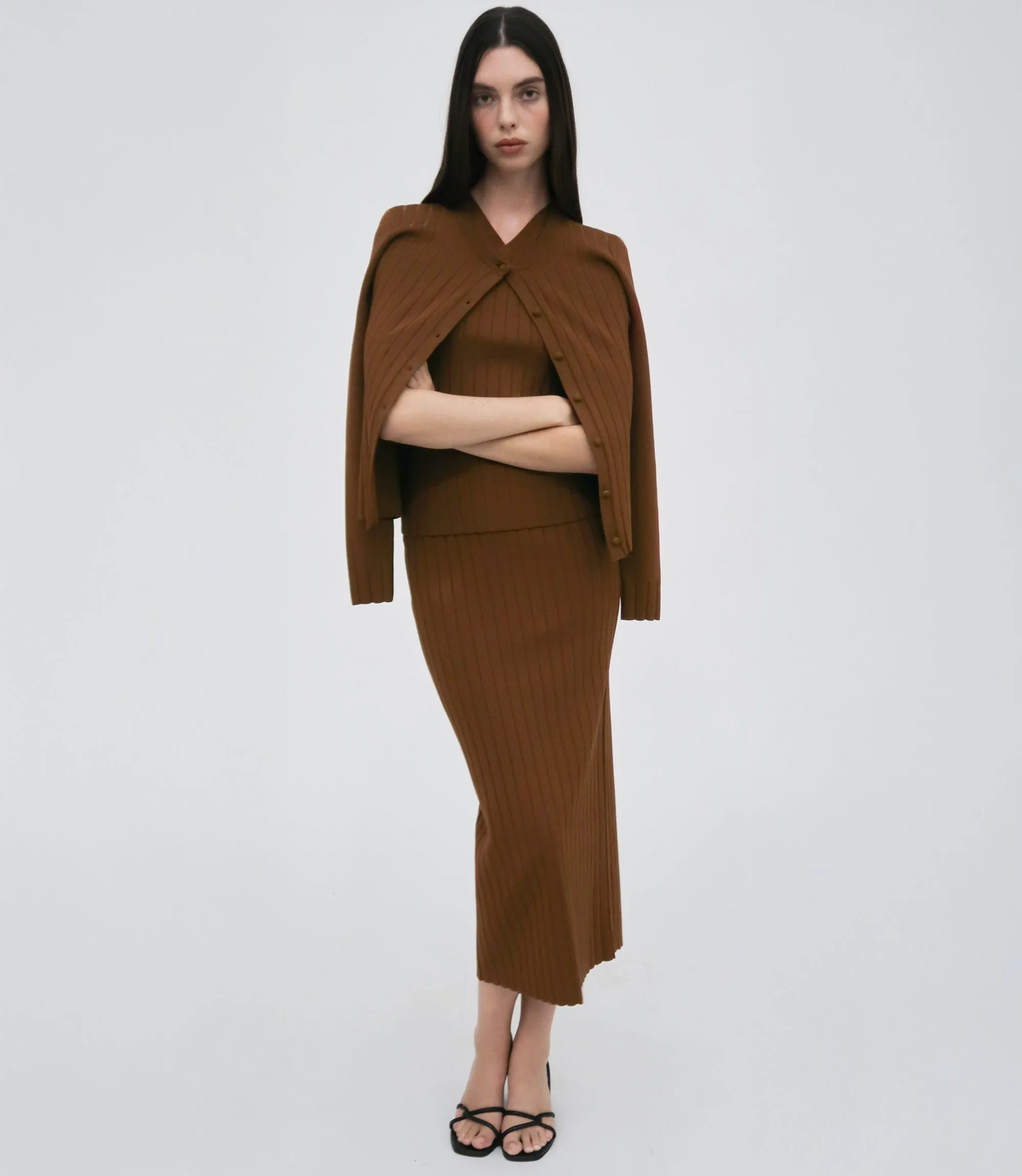 RIB CARDIGAN sold by Rosetta Getty