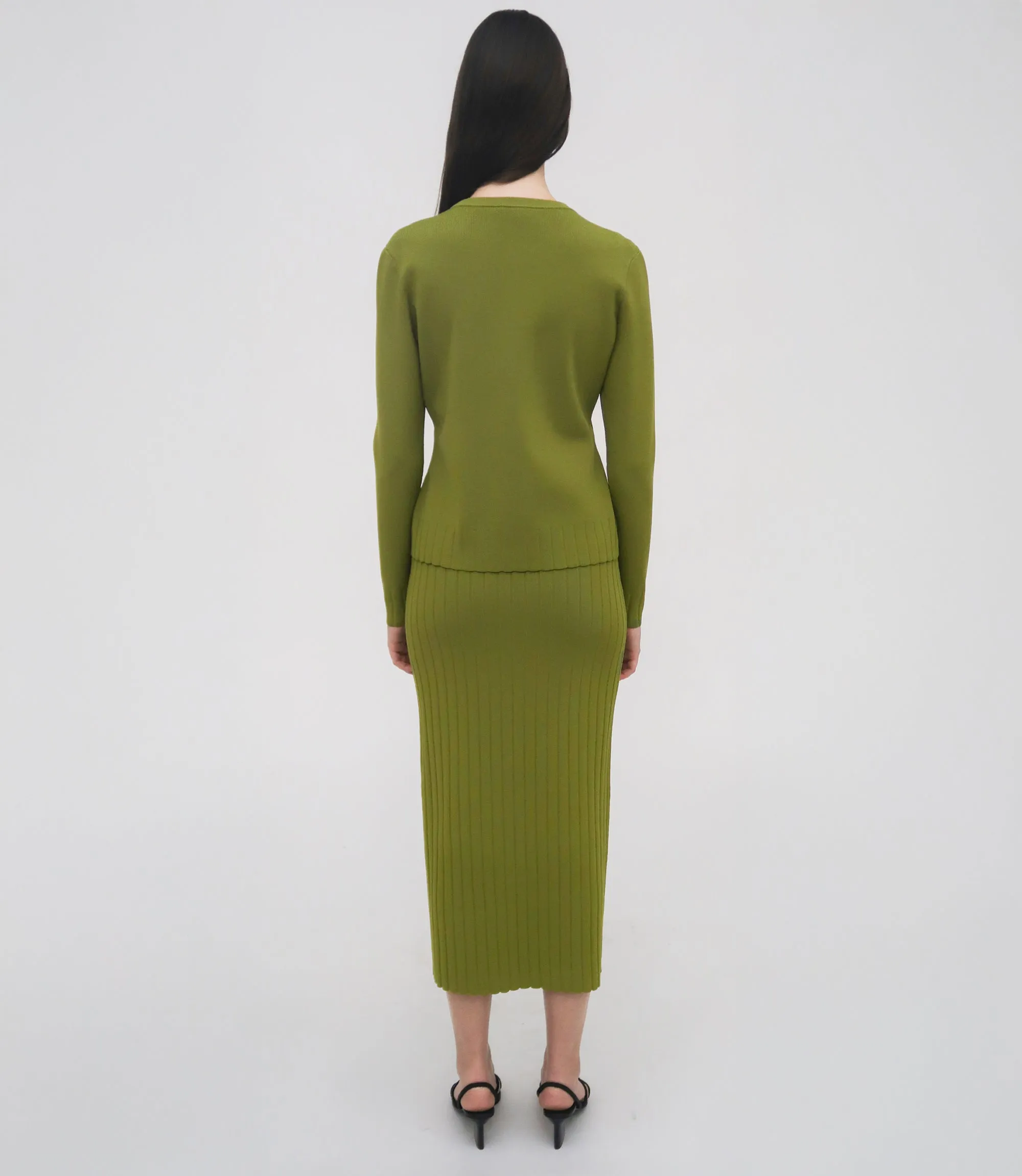 RIB CARDIGAN sold by Rosetta Getty product image thumbnail 4