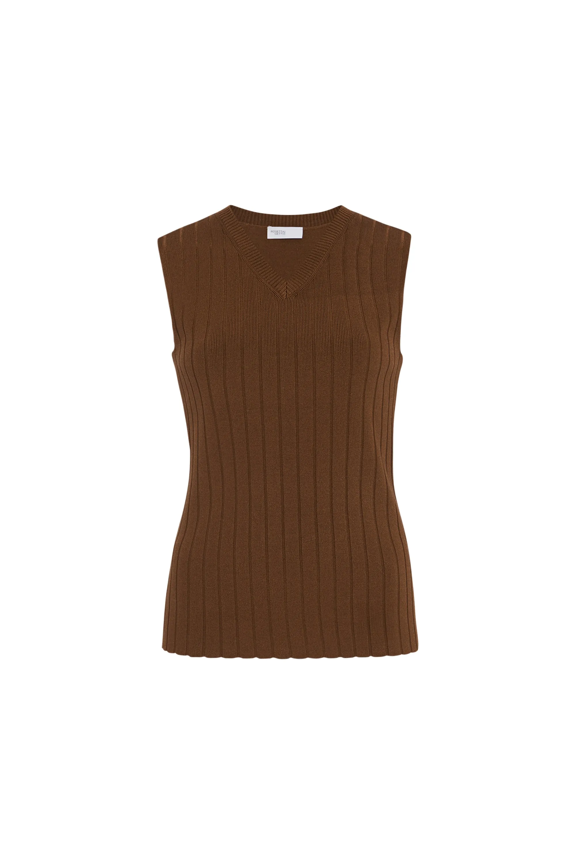 RIB SWEATER VEST sold by Rosetta Getty product image thumbnail 5