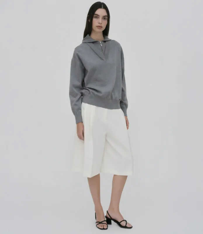 DOUBLE LAYER PULLOVER HOODIE sold by Rosetta Getty