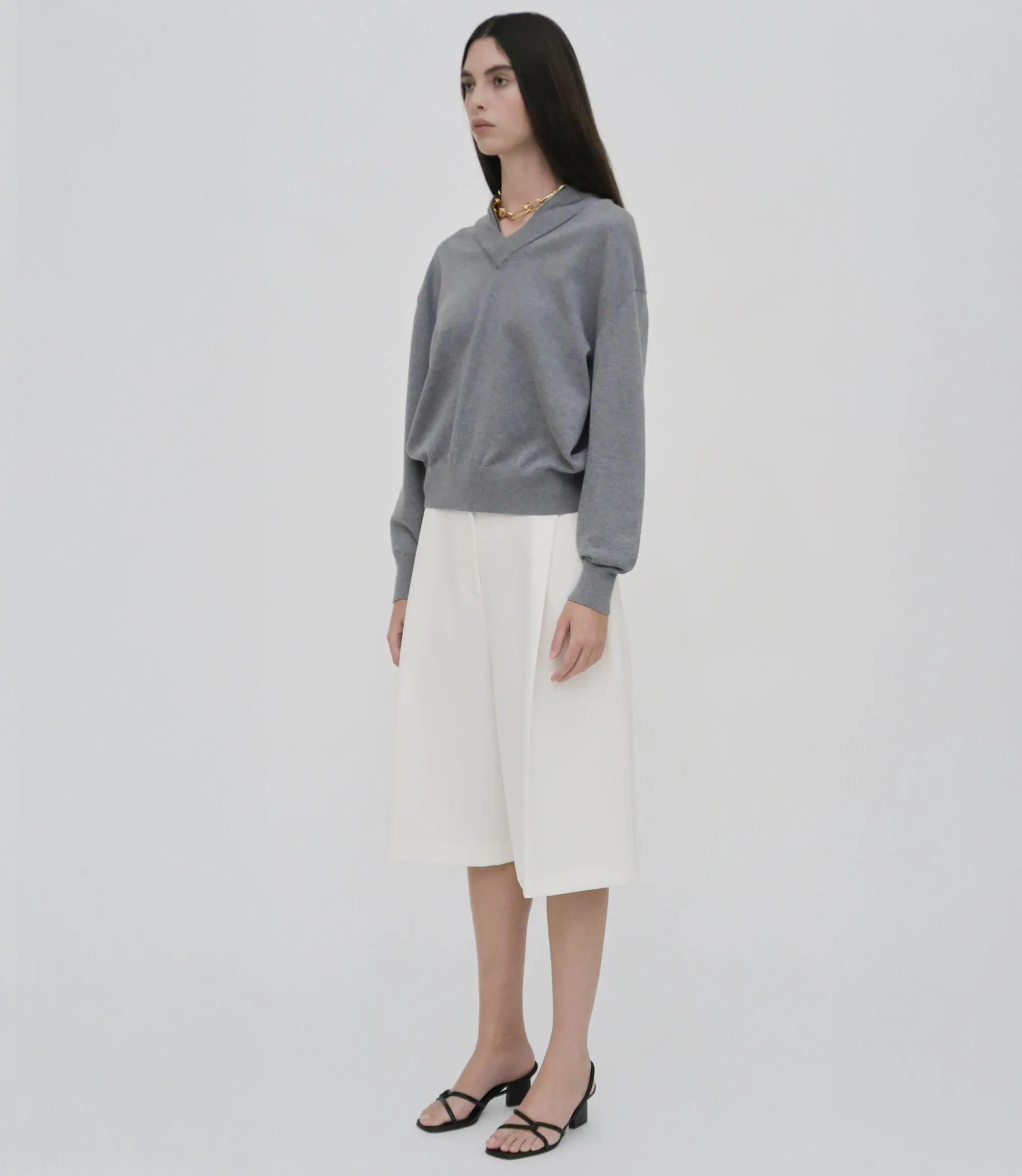 DOUBLE LAYER PULLOVER HOODIE sold by Rosetta Getty product image thumbnail 4