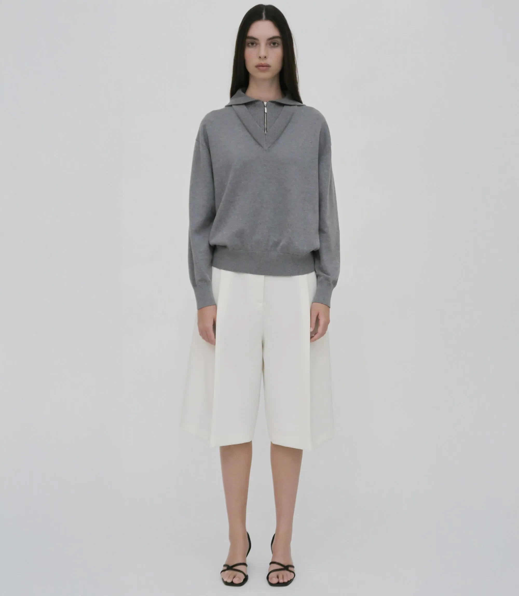 DOUBLE LAYER PULLOVER HOODIE sold by Rosetta Getty product image thumbnail 3