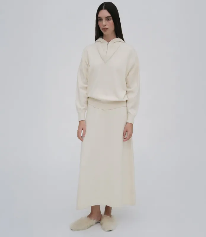 DOUBLE LAYER PULLOVER HOODIE sold by Rosetta Getty