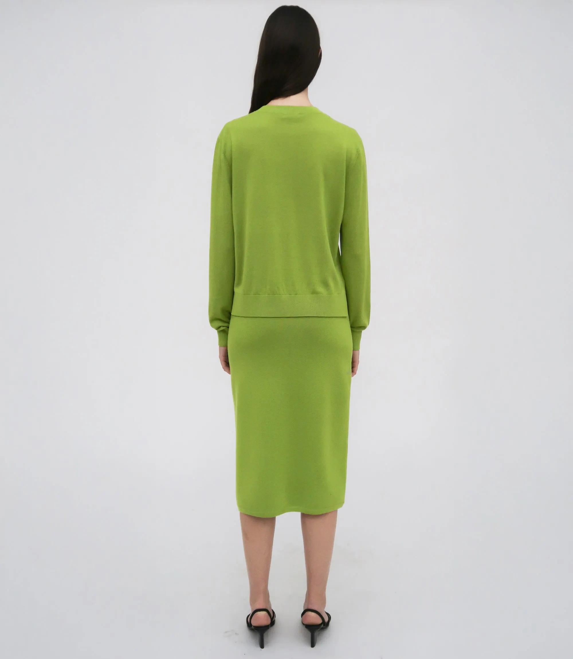 RELAXED CREWNECK SWEATER sold by Rosetta Getty product image thumbnail 4