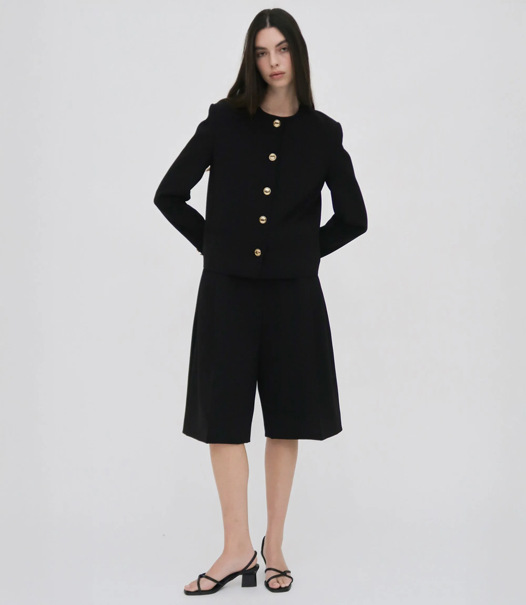 TAILORED CREW NECK JACKET sold by Rosetta Getty product image thumbnail 2